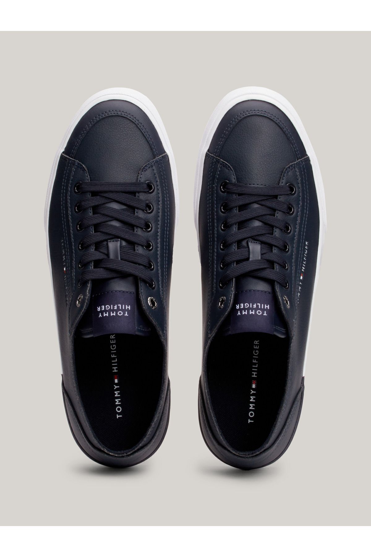 اسنیکر آبی مردانه چرم VULC شرکت اورجینال Tommy Hilfiger