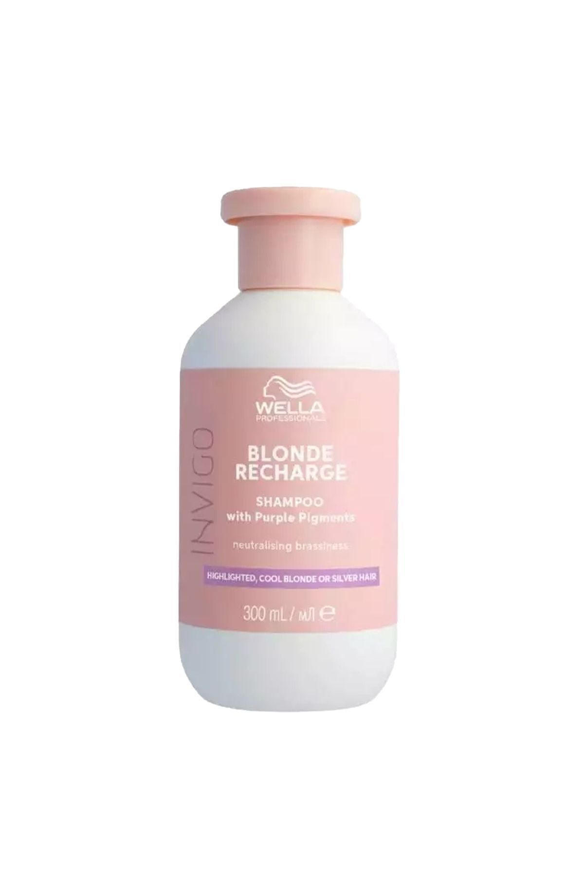 Wella-Invigo Blonde Recharge - 300 ml Revitalisierendes Farbshampoo 1
