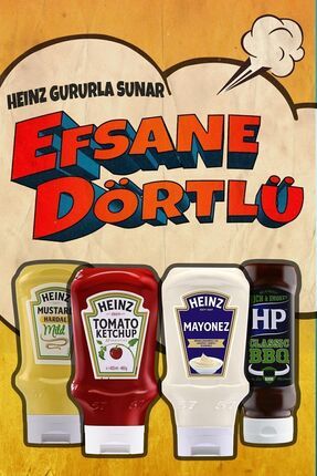 Heinz Efsane Dörtlü Set