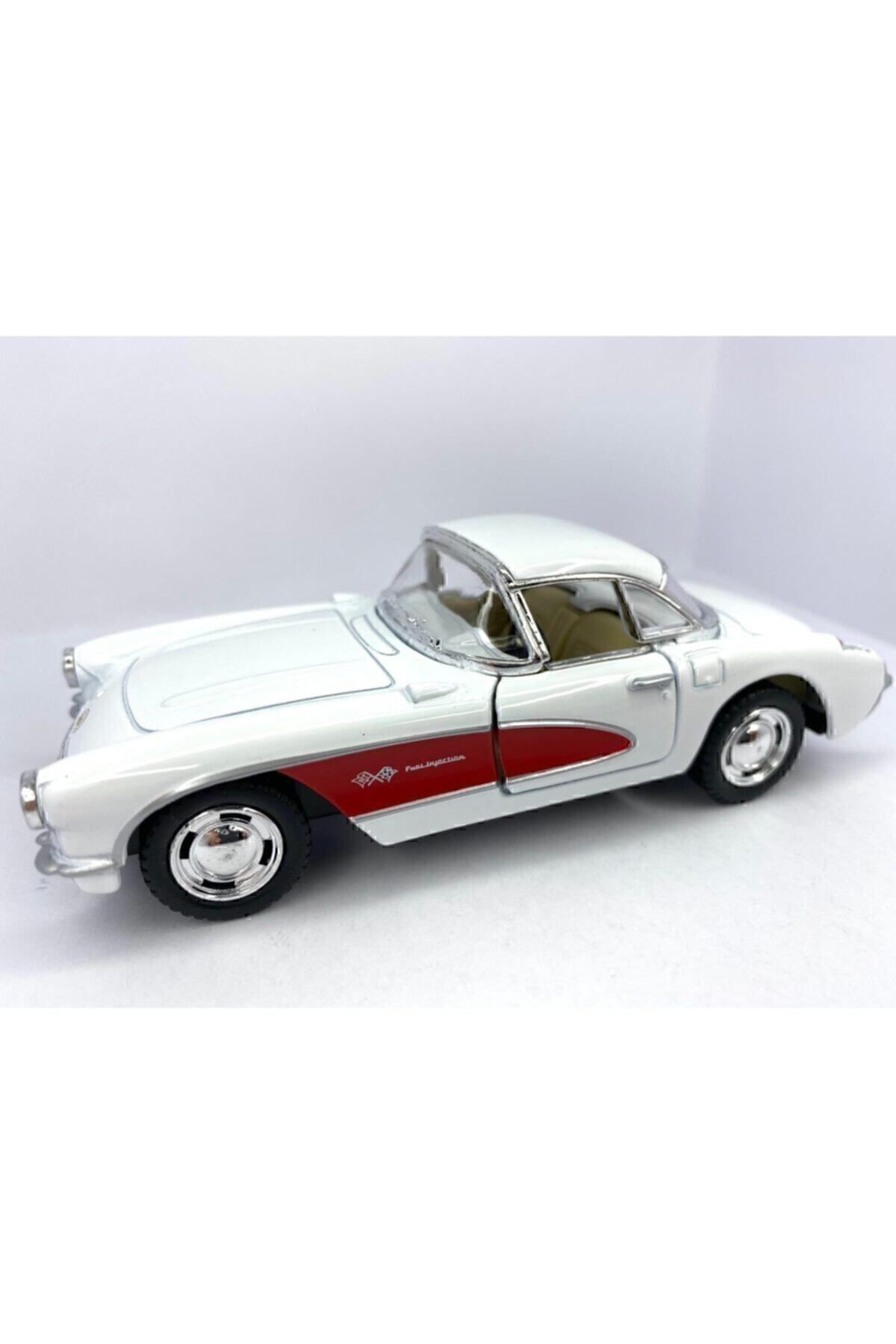 Kinsmart 1957 Chevrolet Corvette Cek B rak 5inch. Lisansl Model Araba Oyuncak Araba 1 34 Beyaz Fiyat Yorumlar Trendyol