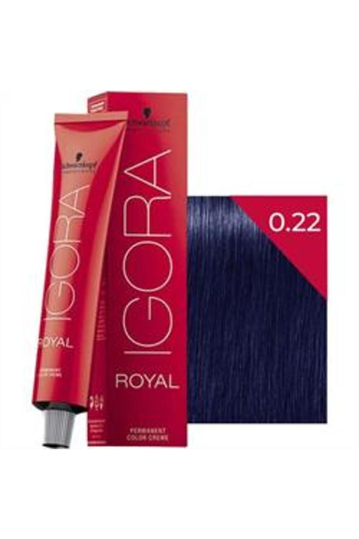شامپو مردانه و زنانه ROYAL 0 22 ORANGE TUBE رنگ مو 1 قطعه Igora