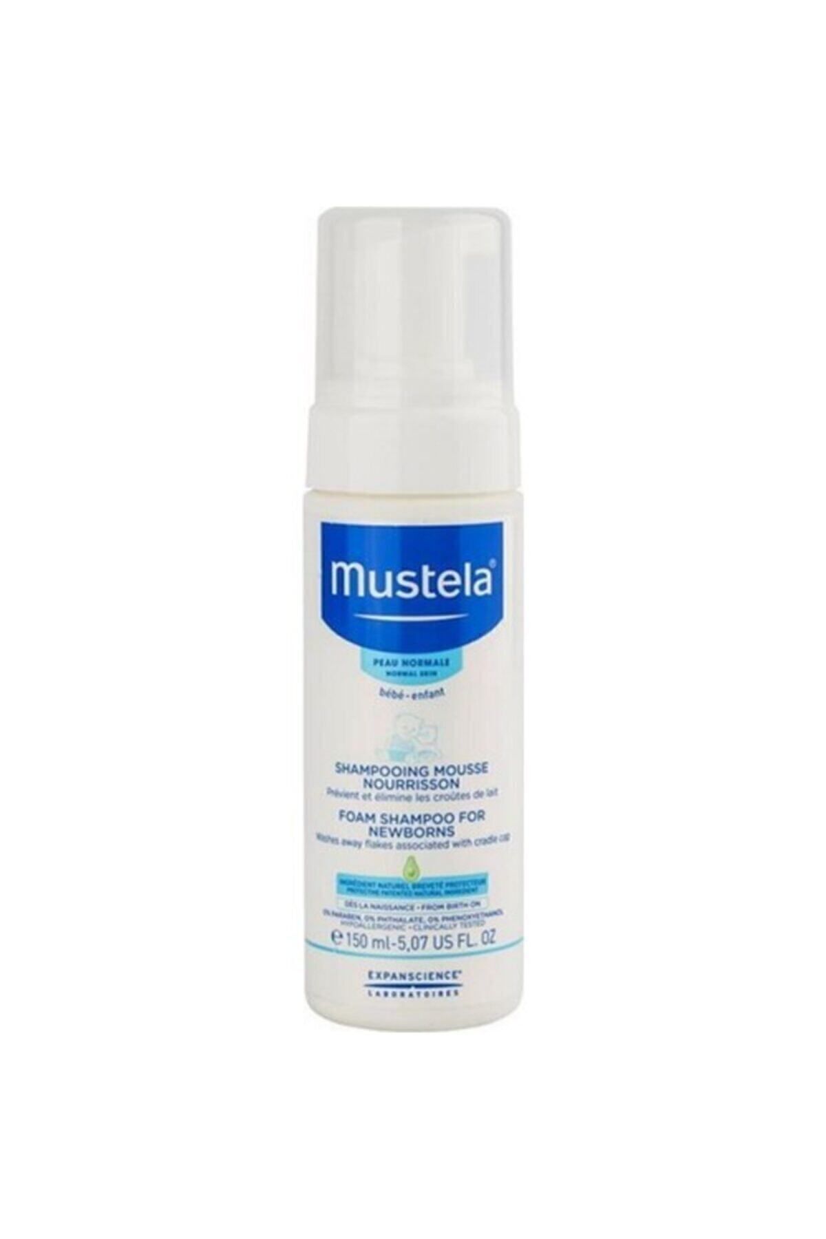 Mustela Foam Shampoo For Newborns - Yenidoğan Köpük Şampuanı 150ml