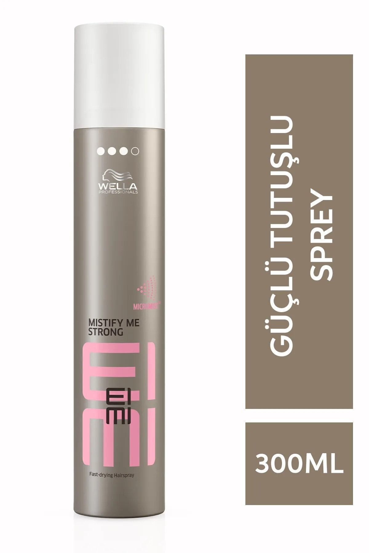 اسپری مو 300 میلی لیتری تقویت کننده براق کننده قوی Eimi Mistify Me Strong Wella