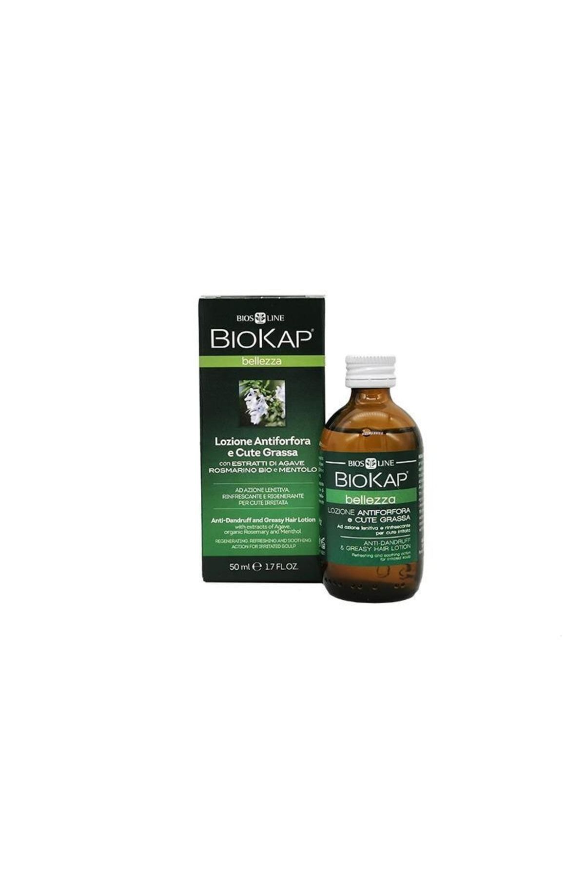 لوسیون ضد شوره برای موهای چرب 50 متر BioKap