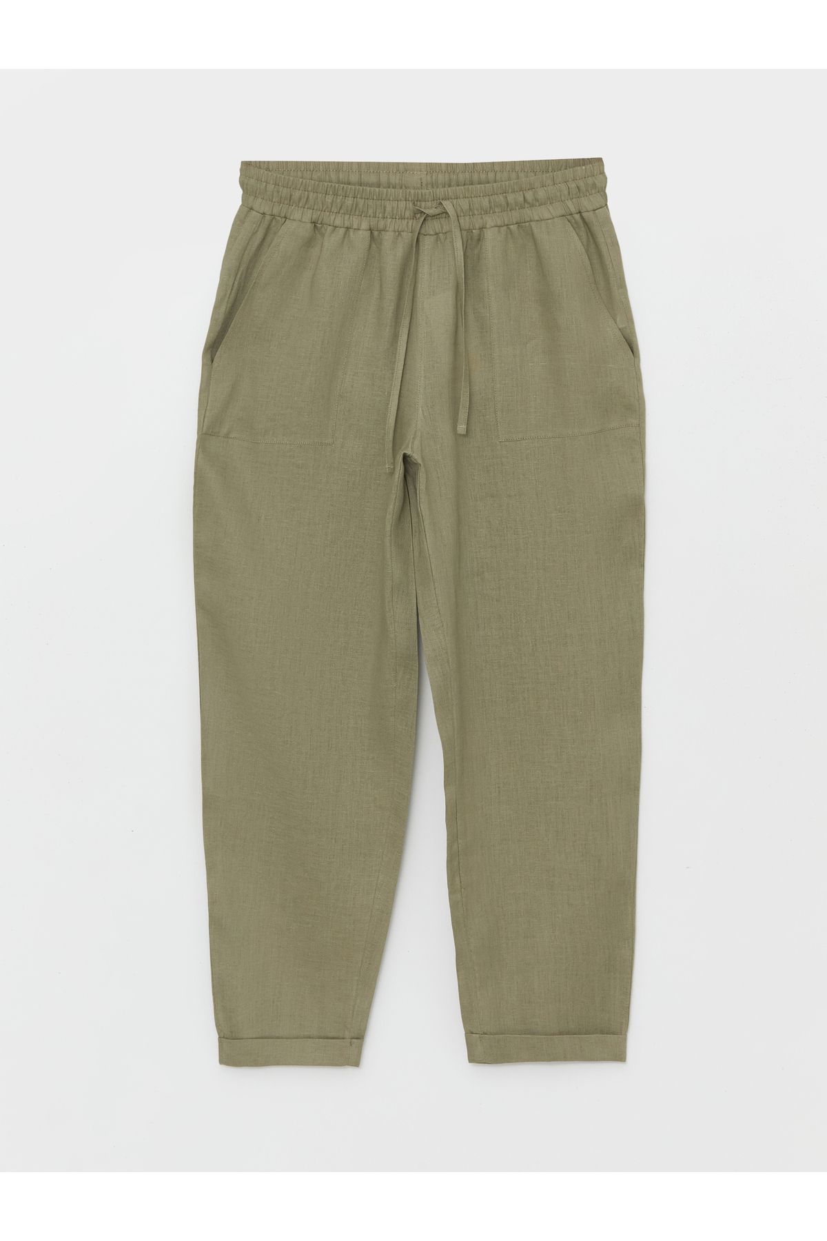 LC Waikiki-Leinenhose für Damen – gerader Schnitt mit elastischem Bund 5
