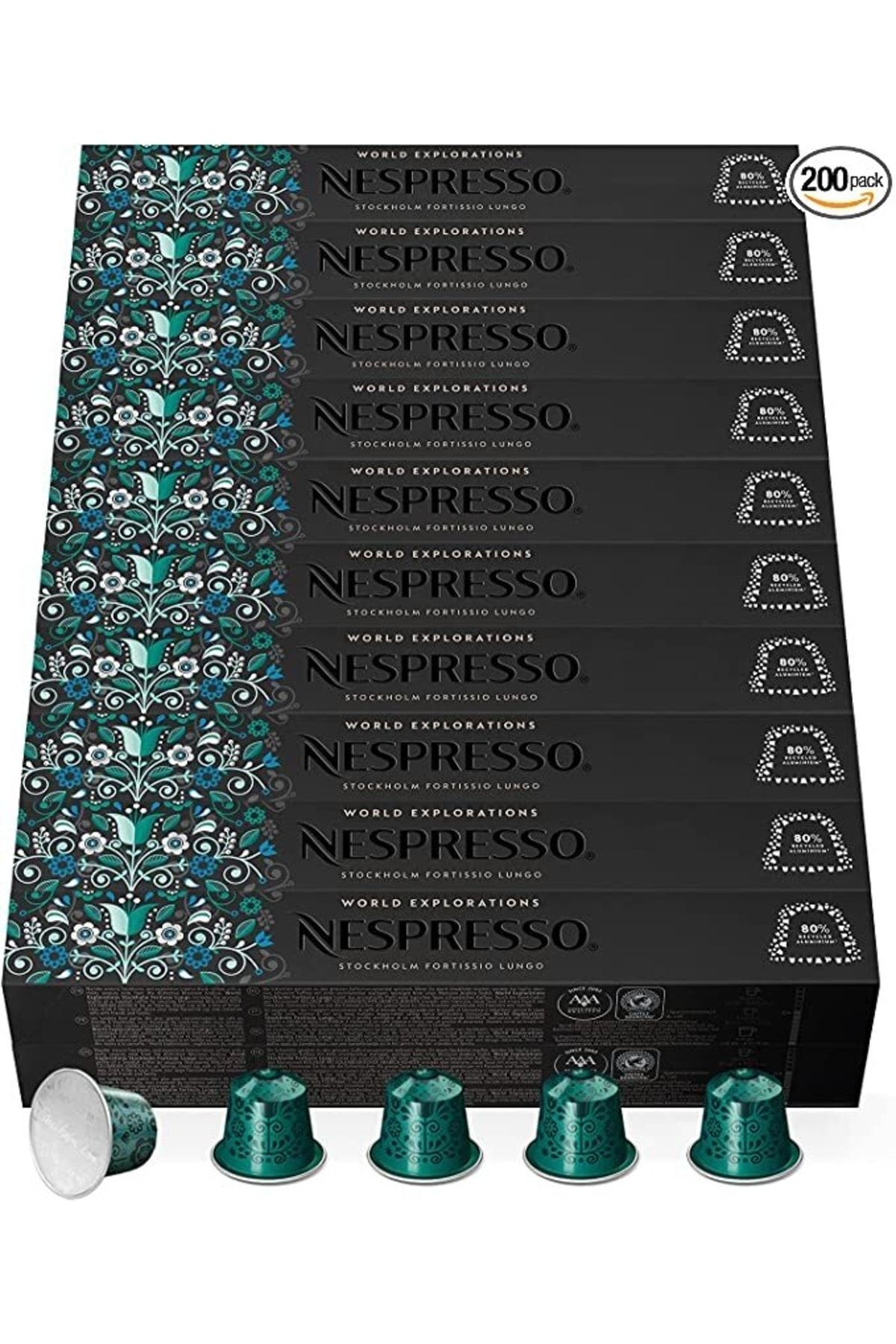Stockholm Fortissio Lungo Coffee Pods | Nespresso USA
