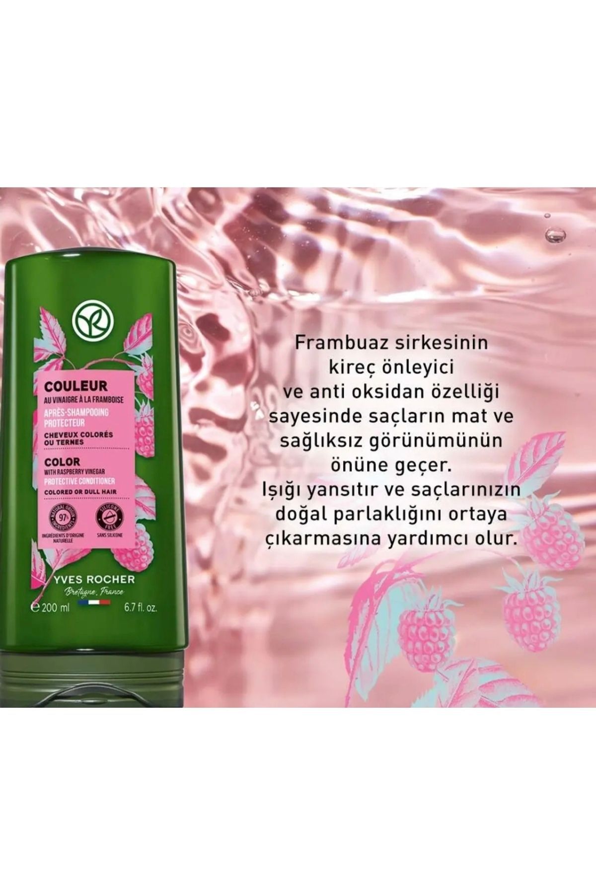 کرم محافظ موی رنگی YS COULEUR 200 میلی لیتر ایوروشه Yves Rocher