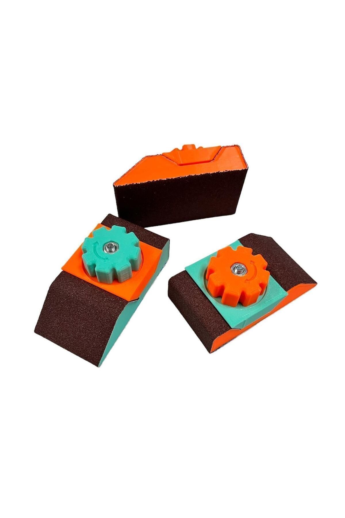 srtfootcare Le Mood'o Plastik Zımpara Takozu, Deri Kenar Zımpara