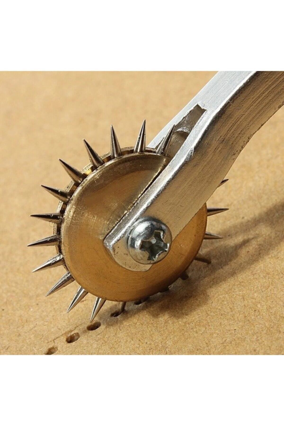 Dopar Paslanmaz Çelik Iz Bırakma Rulet Deri El Aleti  4mm