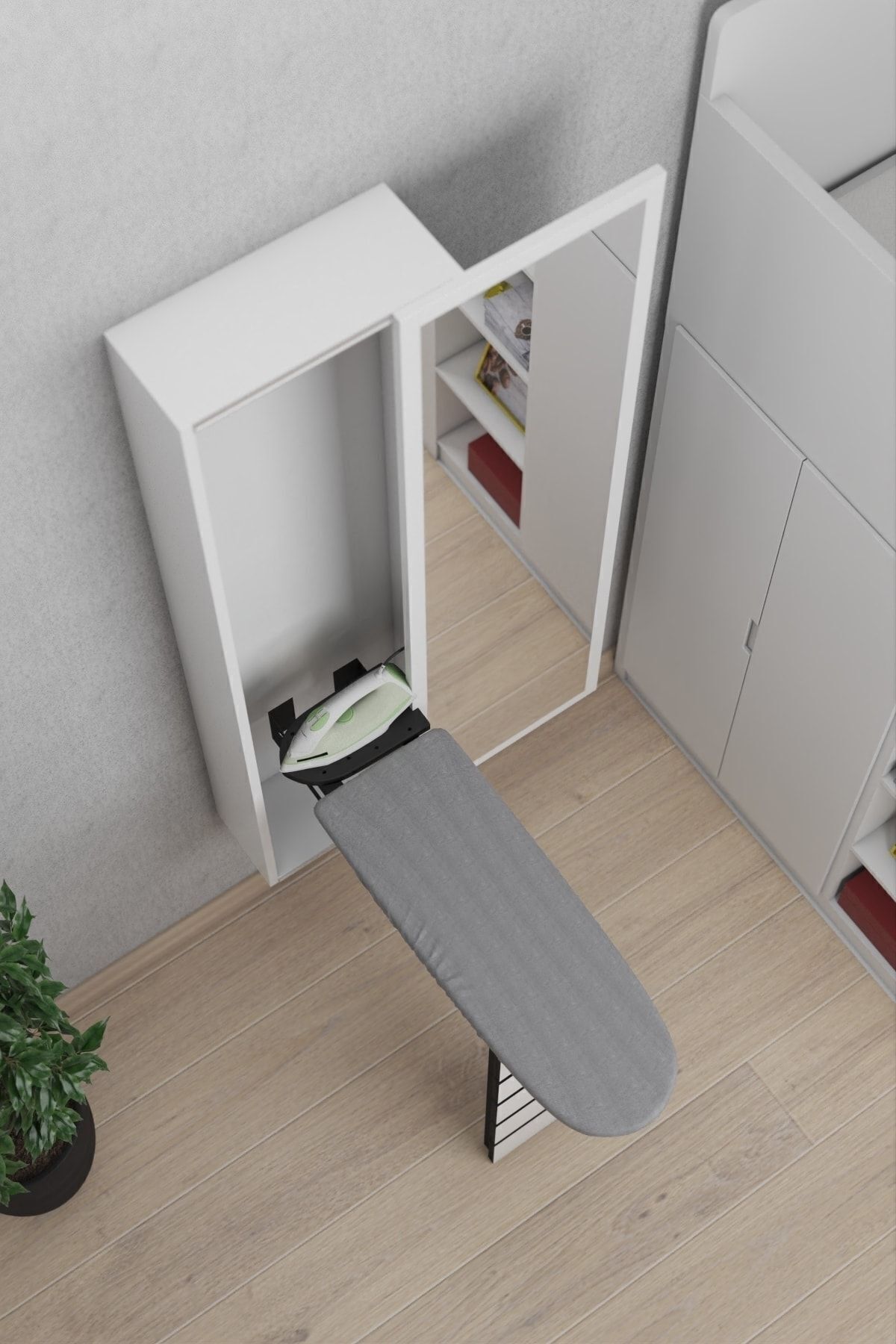 Muhteşem Ütü Dolabı modeli dekorasyonu