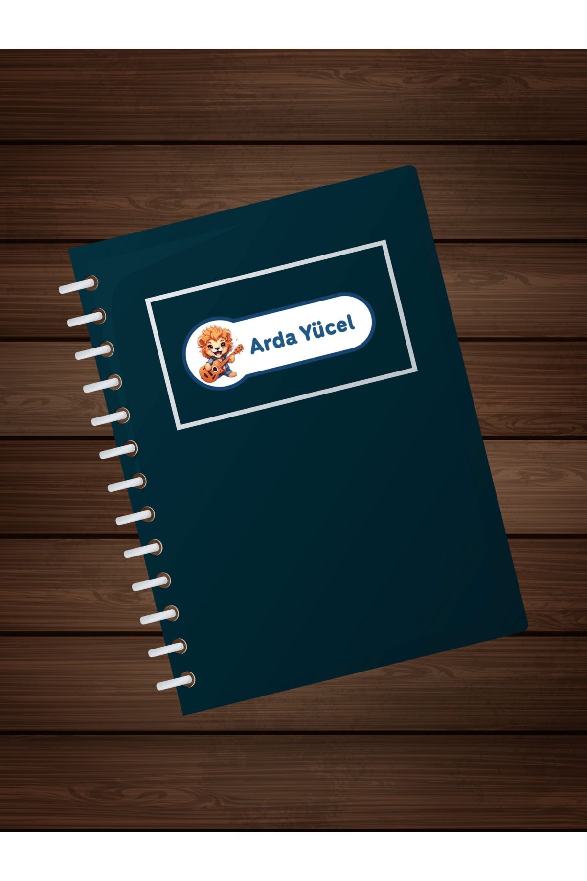 Jimone Papers-240 Pieces of Cute Animals Label - Name Writable School Label for Pen and Notebook 5