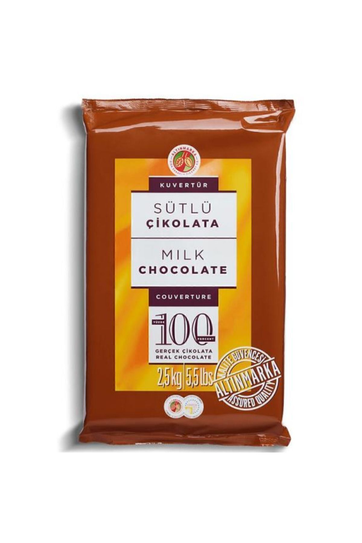 Altınmarka Alt211 Sütlü Kuvertür Çikolata 2,5 Kg