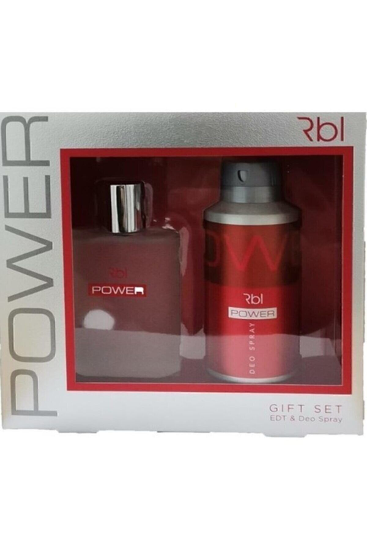 عطر مردانه پاور EDT 90 میلی لیتر و اسپری دئودورانت مردانه ست 150 میلی لیتری Kofre Rebul