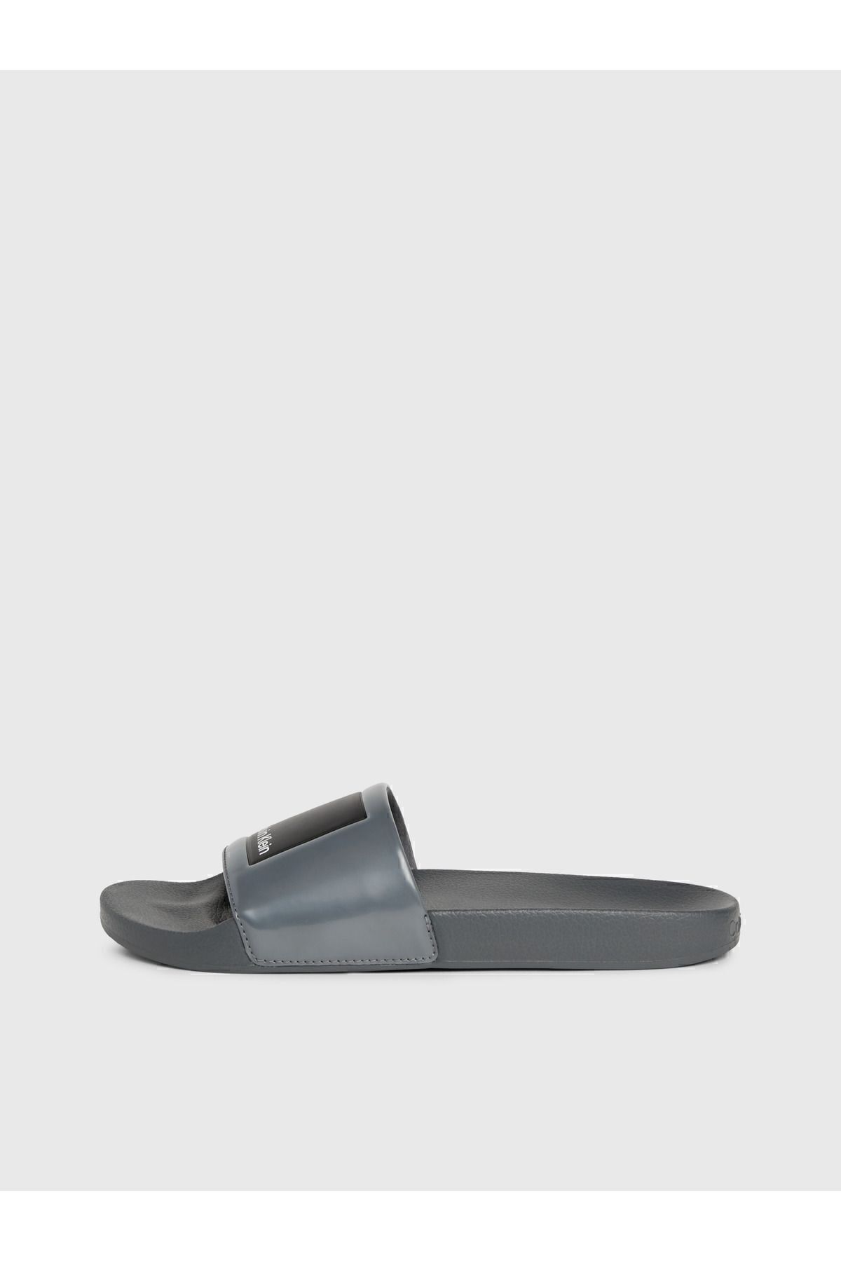 دمپایی خاکستری مردانه HM0HM01466 PCX اورجینال Calvin Klein