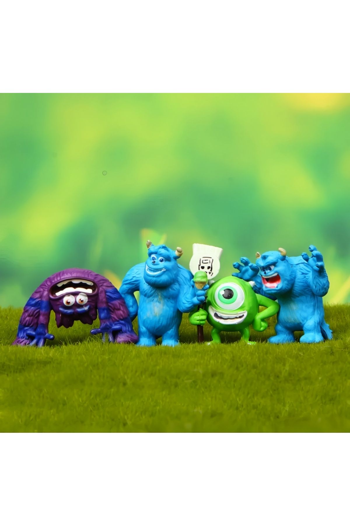 DEK-Monsters University 4-Piece Figure Set - Art Sullivan (Sulley) Mike Wazowski Terry Perry 1