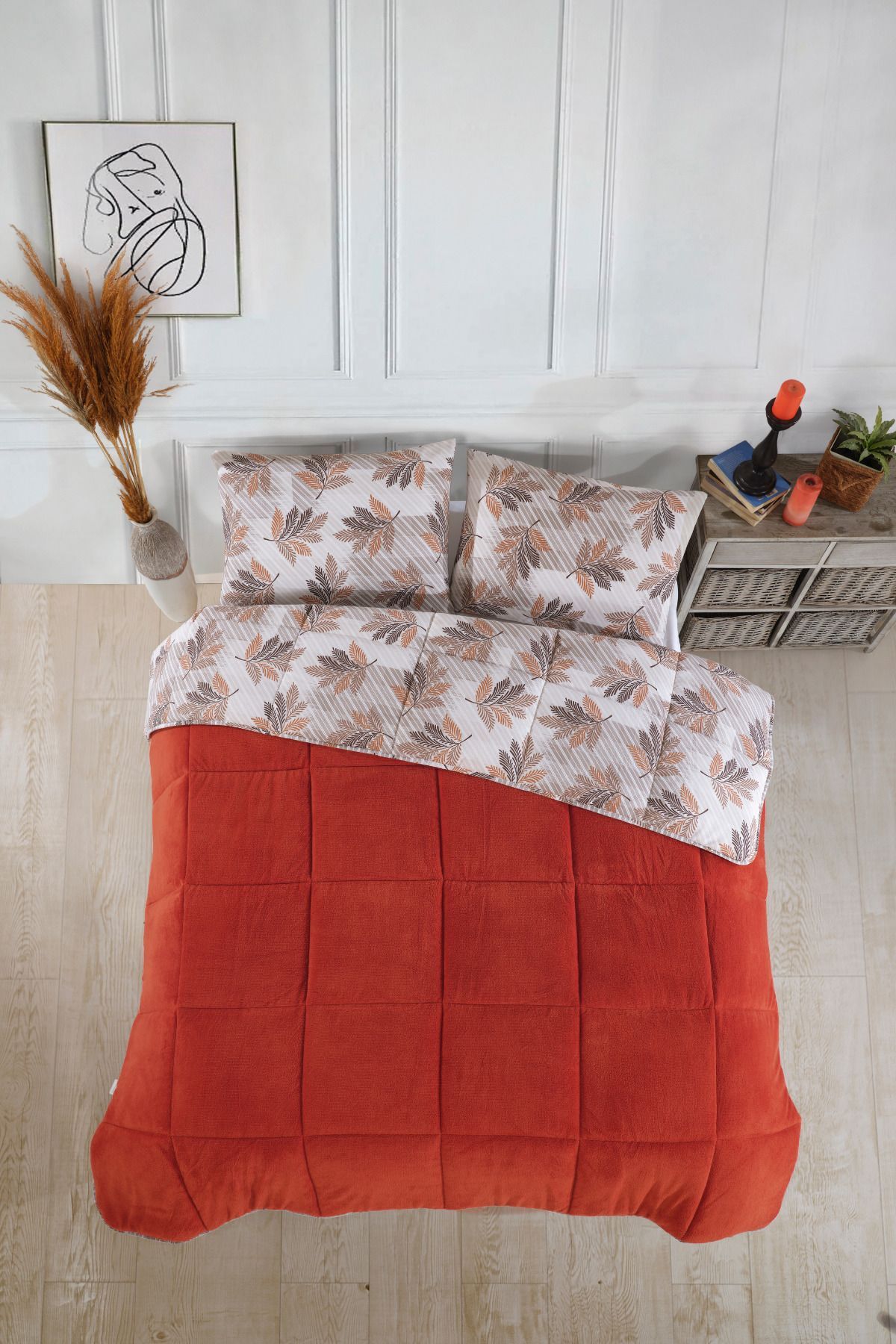 Formeya-Einzelne Luxus-Wellsoft-Steppdecke, doppelseitiger Kissenbezug, 155 x 215 cm Steppdecke 9