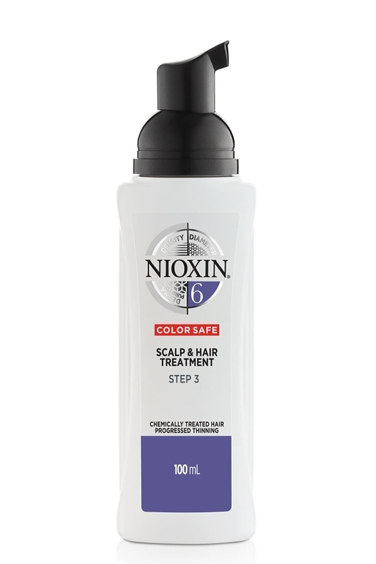 6 - ست فوق العاده ضد ریزش ویژه موهای تحت درمان با مواد شیمیایی 300.ml Nioxin