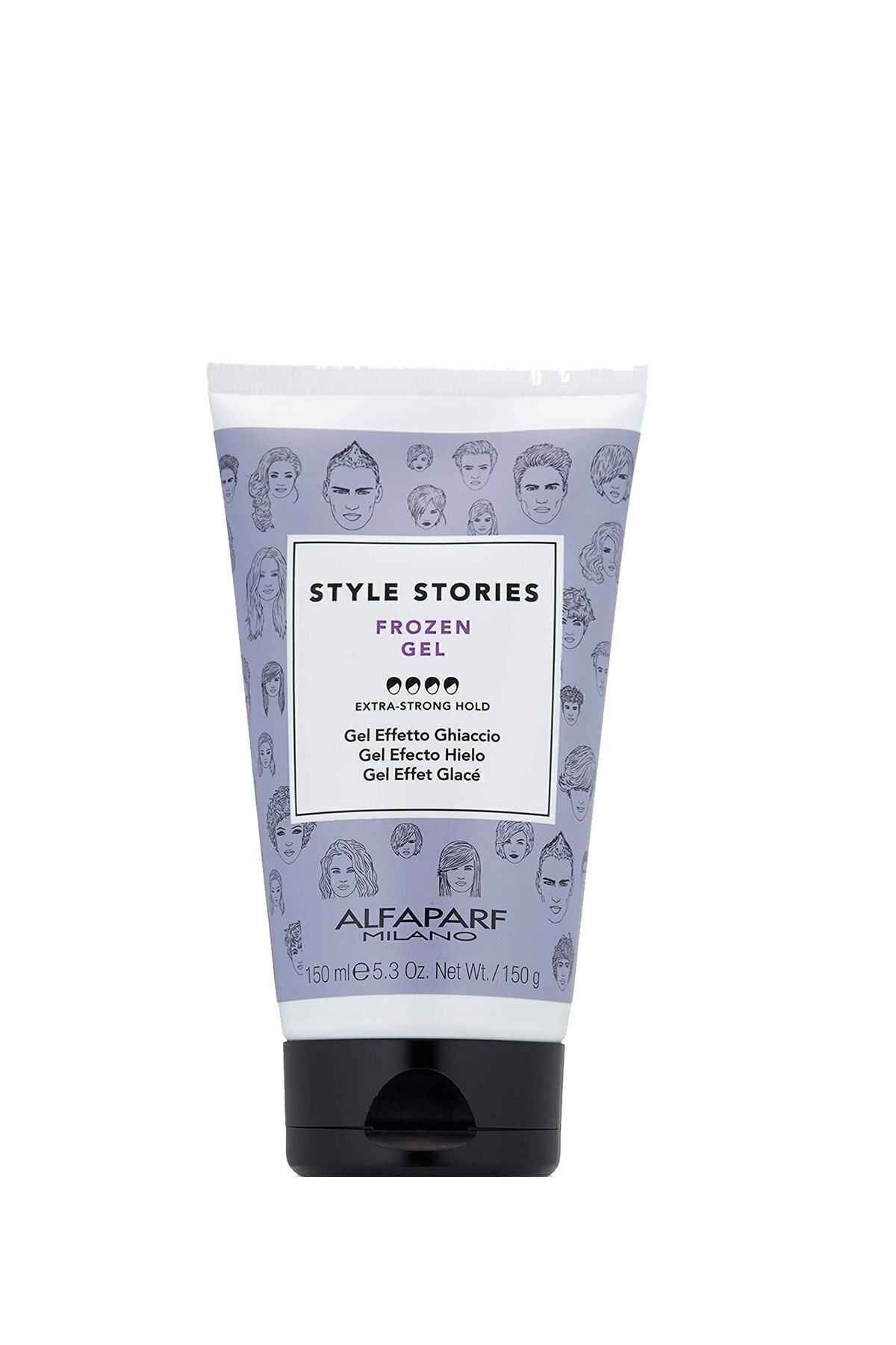Milano Style Stories ژل حالت دهنده Frozen Strong Hold 150 ml Alfaparf