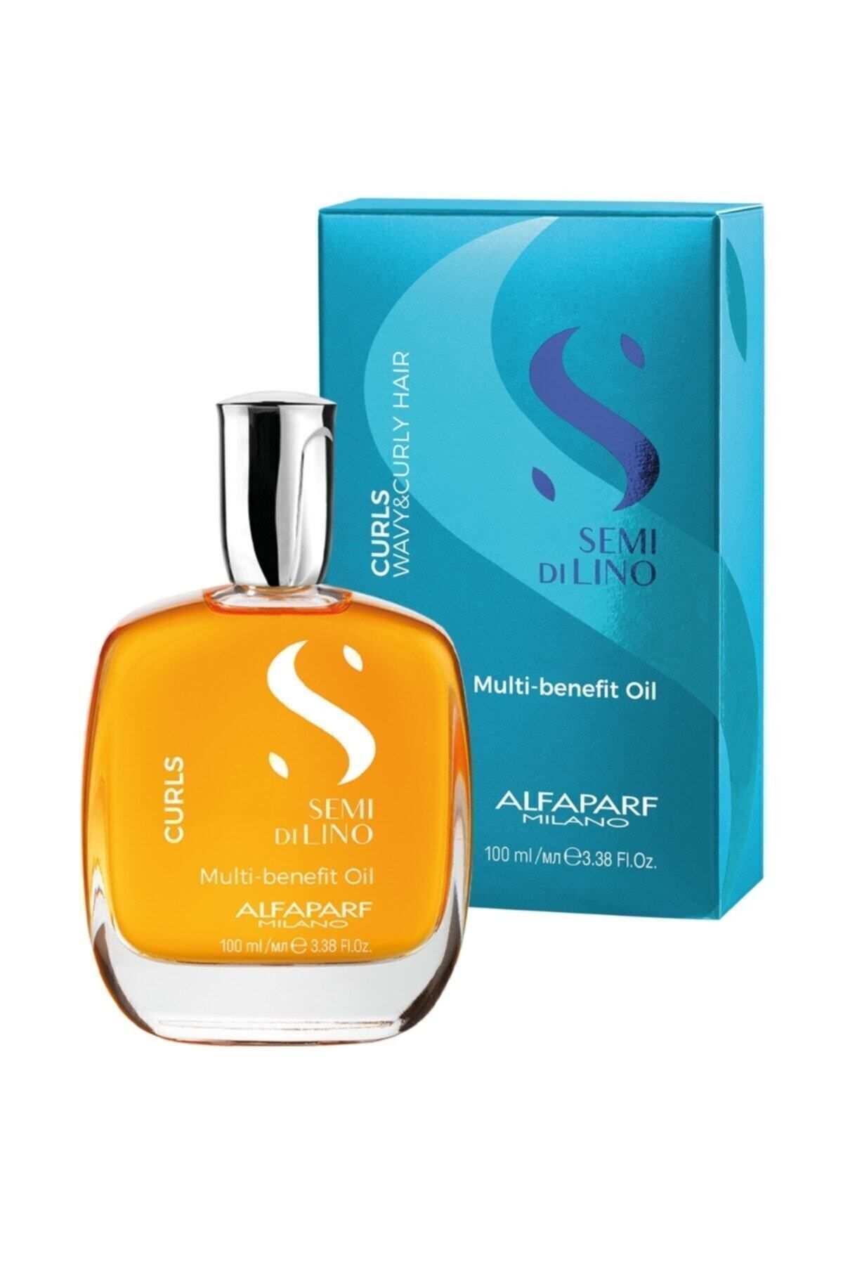 Keymen - Semi Di Lino Curls Evsatile Care Oil 100 ml Alfaparf