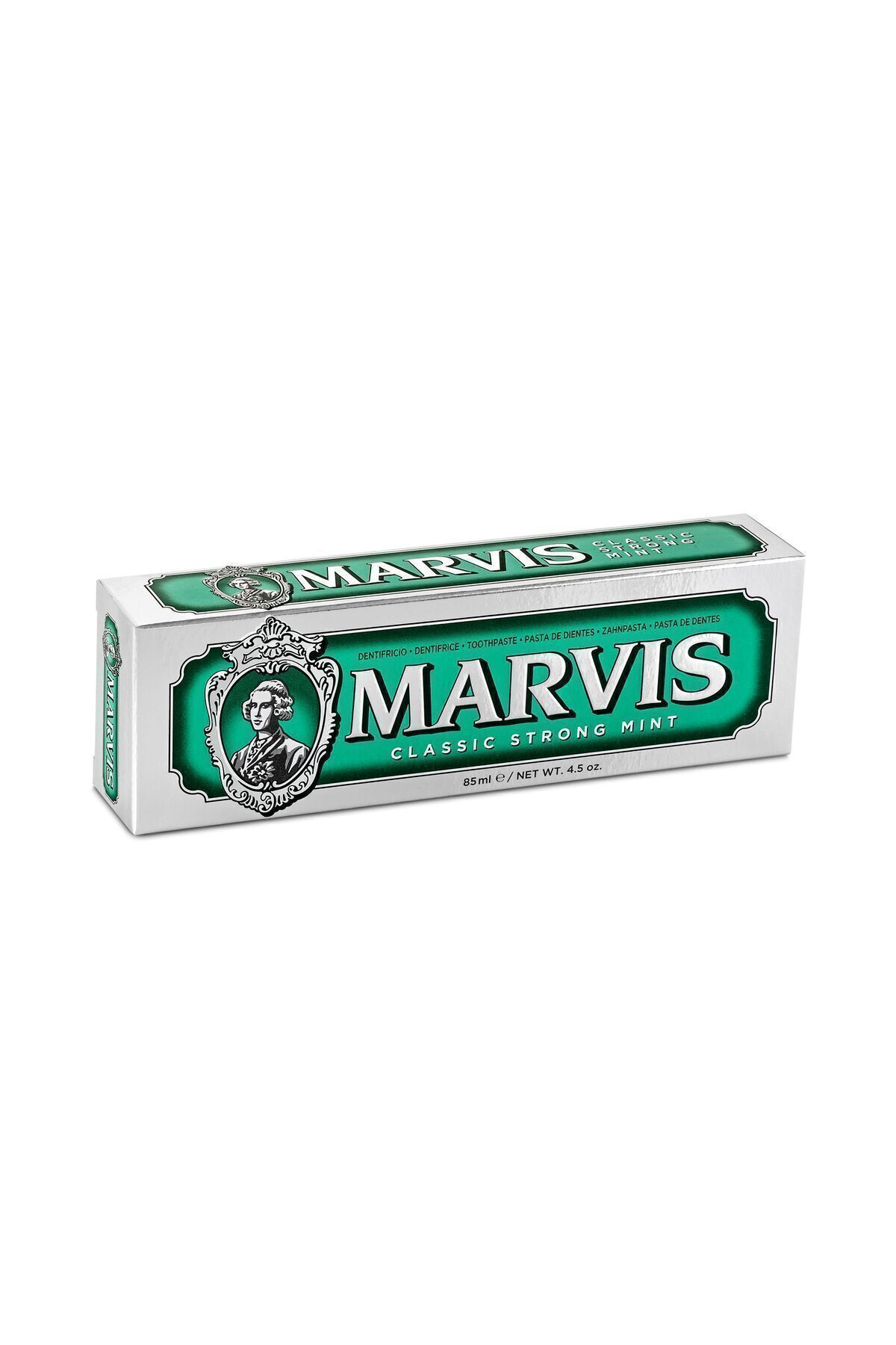 خمیردندان نعناع قوی 85 میل + 25 مسواک سخت متوسط ​​3 مجموعه تعمیر و نگهداری ماوریس Marvis