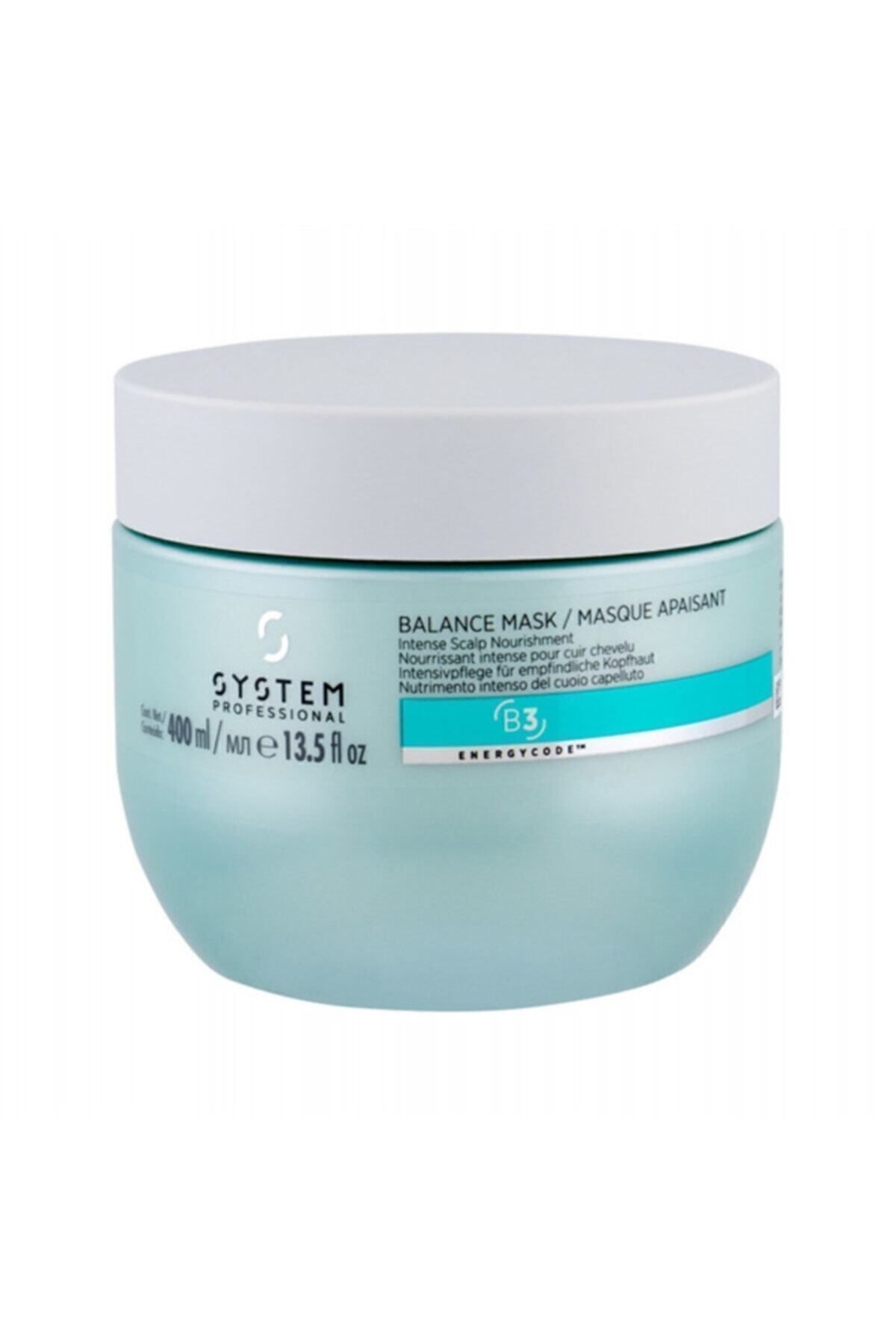 ماسک 400 میلی لیتری سیستم حرفه ای بالانس Wella