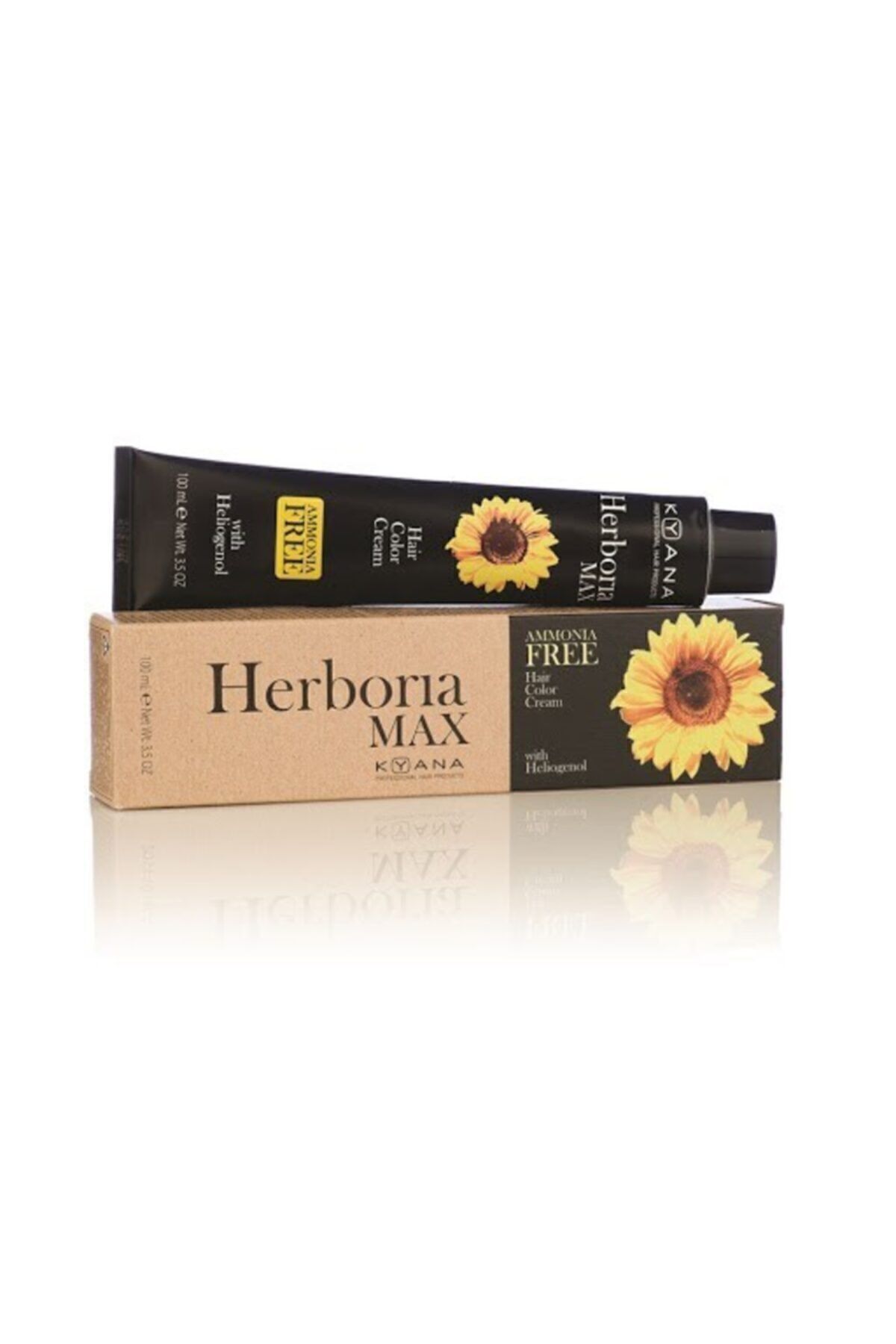 رنگ موی هربوریا مکس 1/01 آبی مشکی KYANA HERBORIA MAX