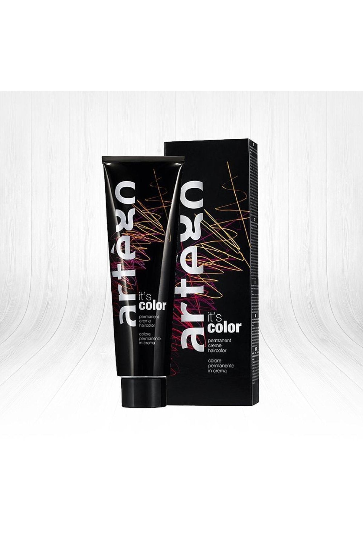 رنگ مو 5.01-(5NA)خاکستری تیره قهوه ای 150ml. Artego