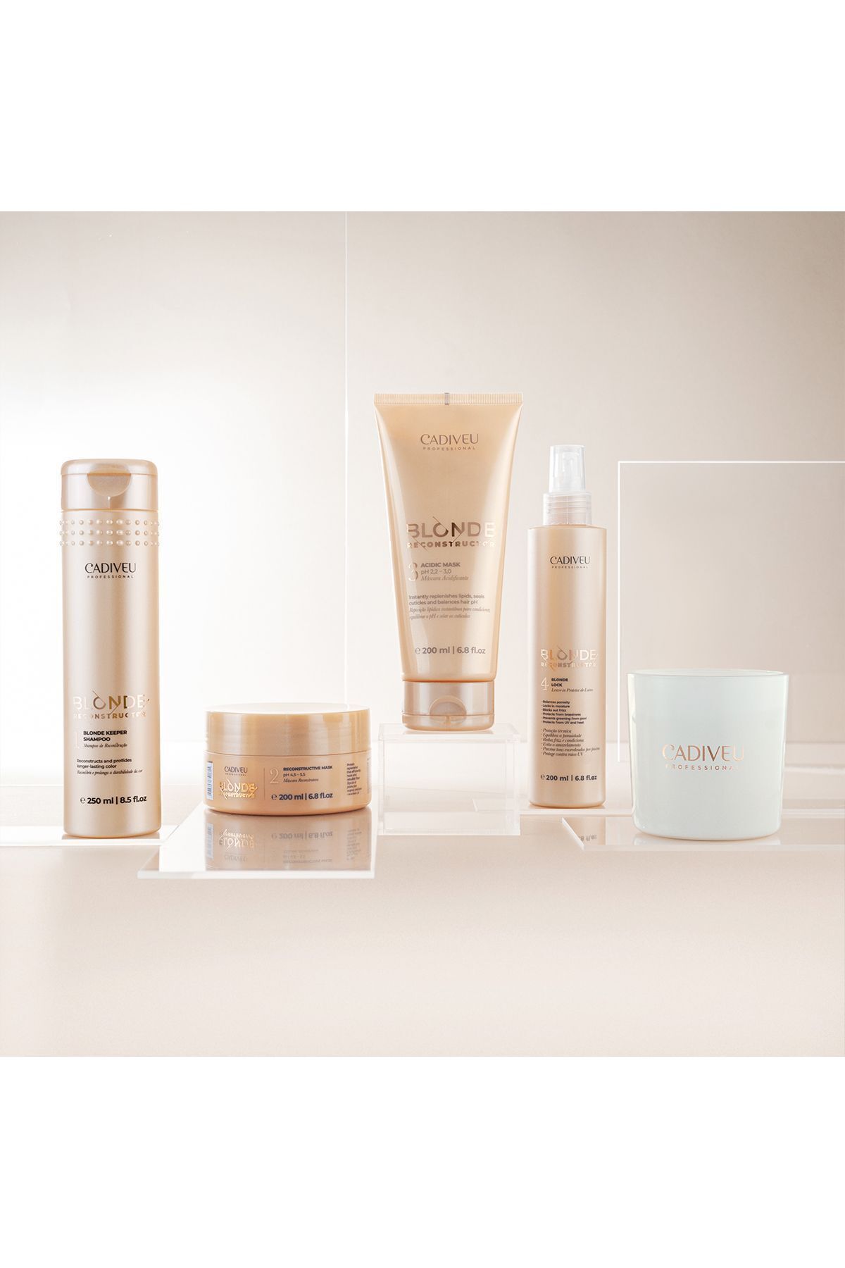 Cadıveu-Cadiveu Blonde Reconstructor Color Protection Shampoo 250 ml 2