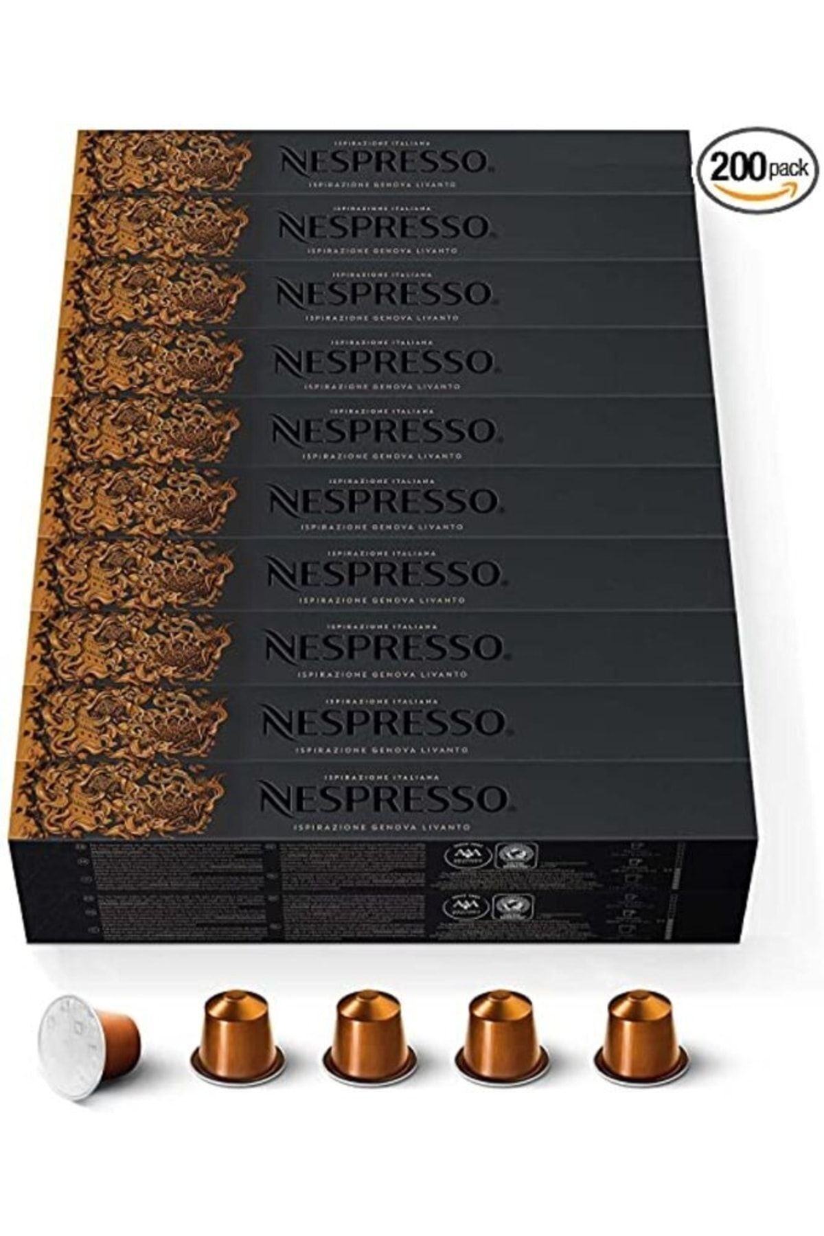 Nespresso Livanto X20 200 Capsules nekspres Trendyol