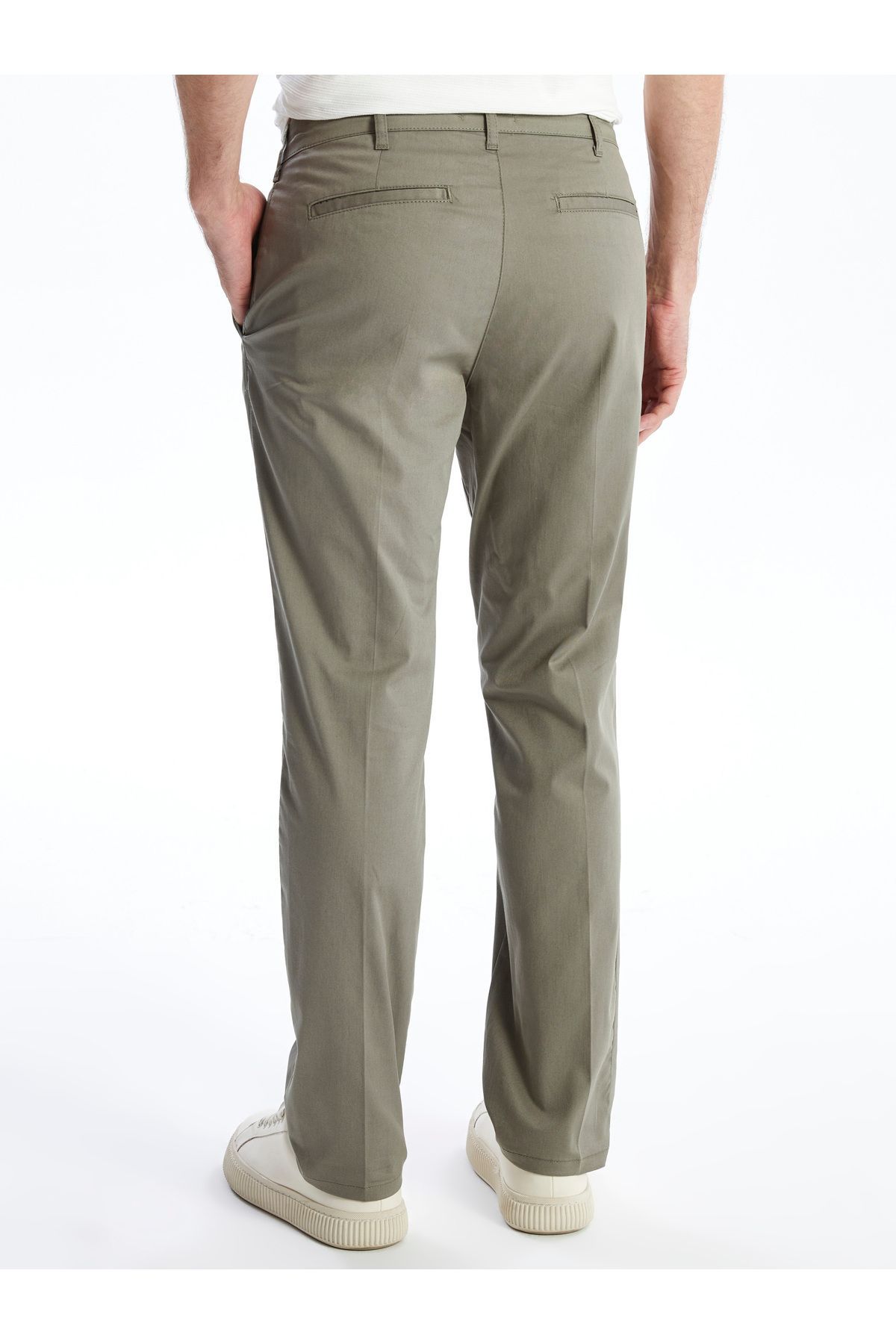 LC Waikiki-Men's Gabardine Chino Pants - Standard Fit 4