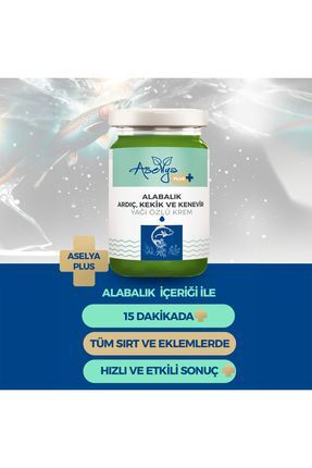 asellya sağlıklı yaşam Alabalık, Ardıç, Kekik ve Kenevir Özlü Masaj Kremi 100ml