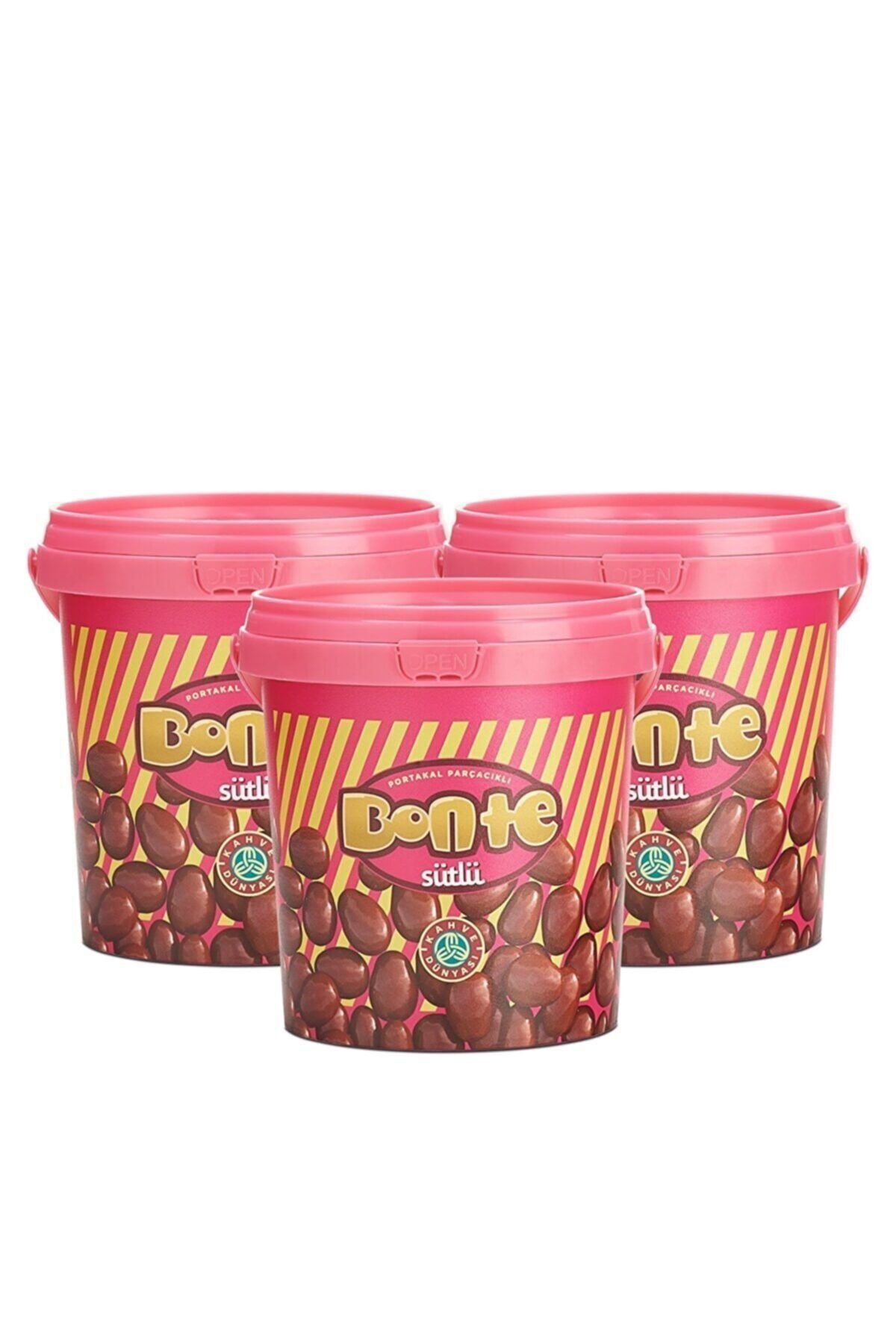 Kahve Dünyası Portakal Parçacıklı Sütlü Bonte 3'lü Set 400 gr