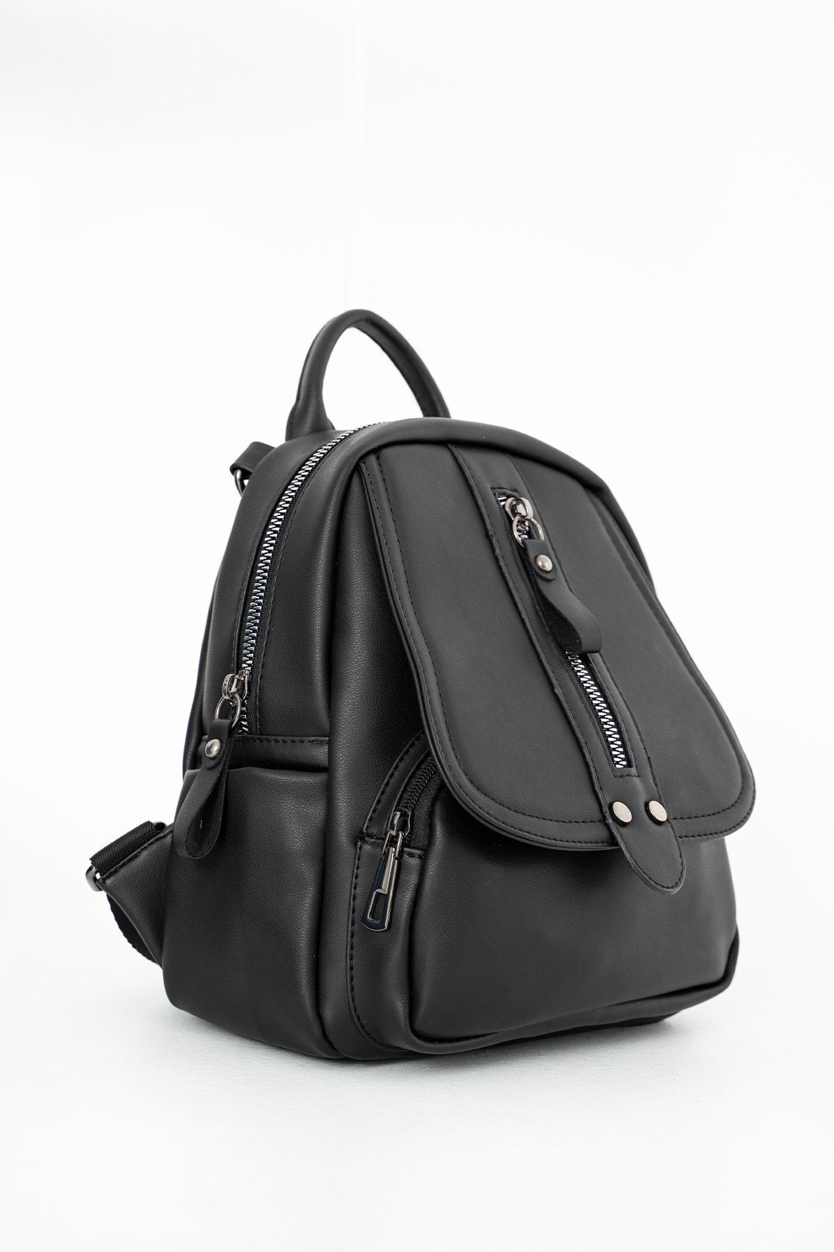 FiONA BAG Fiona&Polo Kadın Siyah Sırt Ve Omuz Çantası Taşıması Kolay Ve Çok Kullanışlı fotoğrafı 5 (önizleme)