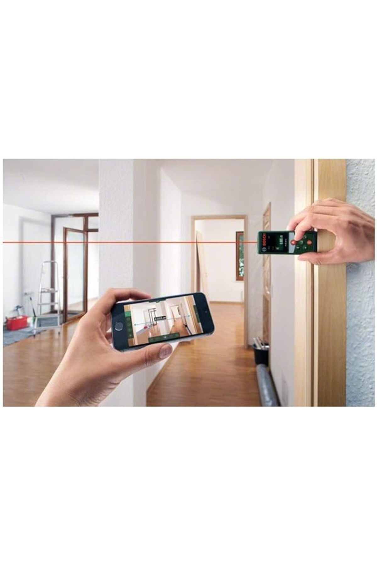 Bosch-PLR 30 C DIY Digital Rangefinder with Bluetooth connectivity enables easy transfer data to gadges 3