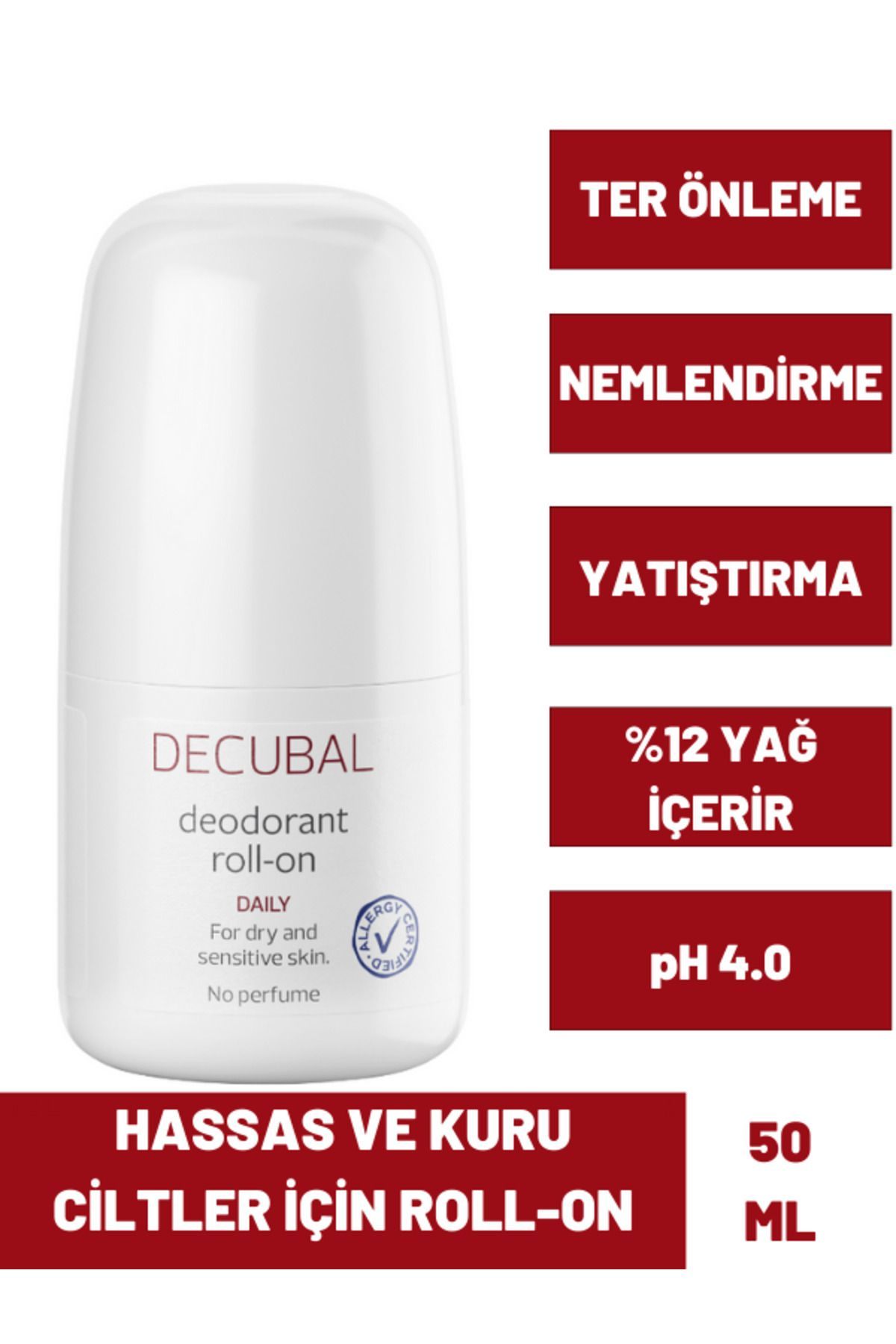 Decubal-Lip Balm for Dry and Very Dry Skin 30 ml and Daily Roll-On 50 ml 3