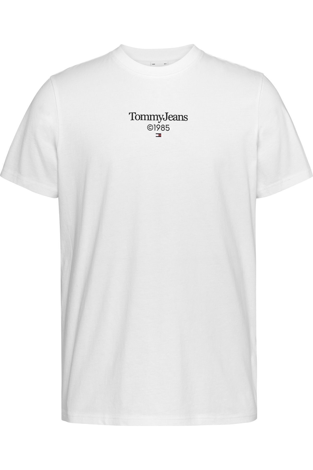 تی شرت سفید مردانه tjm slim tj 85 ورودی tee ext Tommy Hilfiger