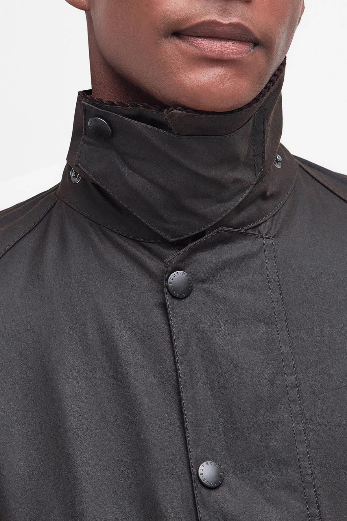 کاپشن سبز مردانه زیتون روغن کلاسیک اورجینال Barbour