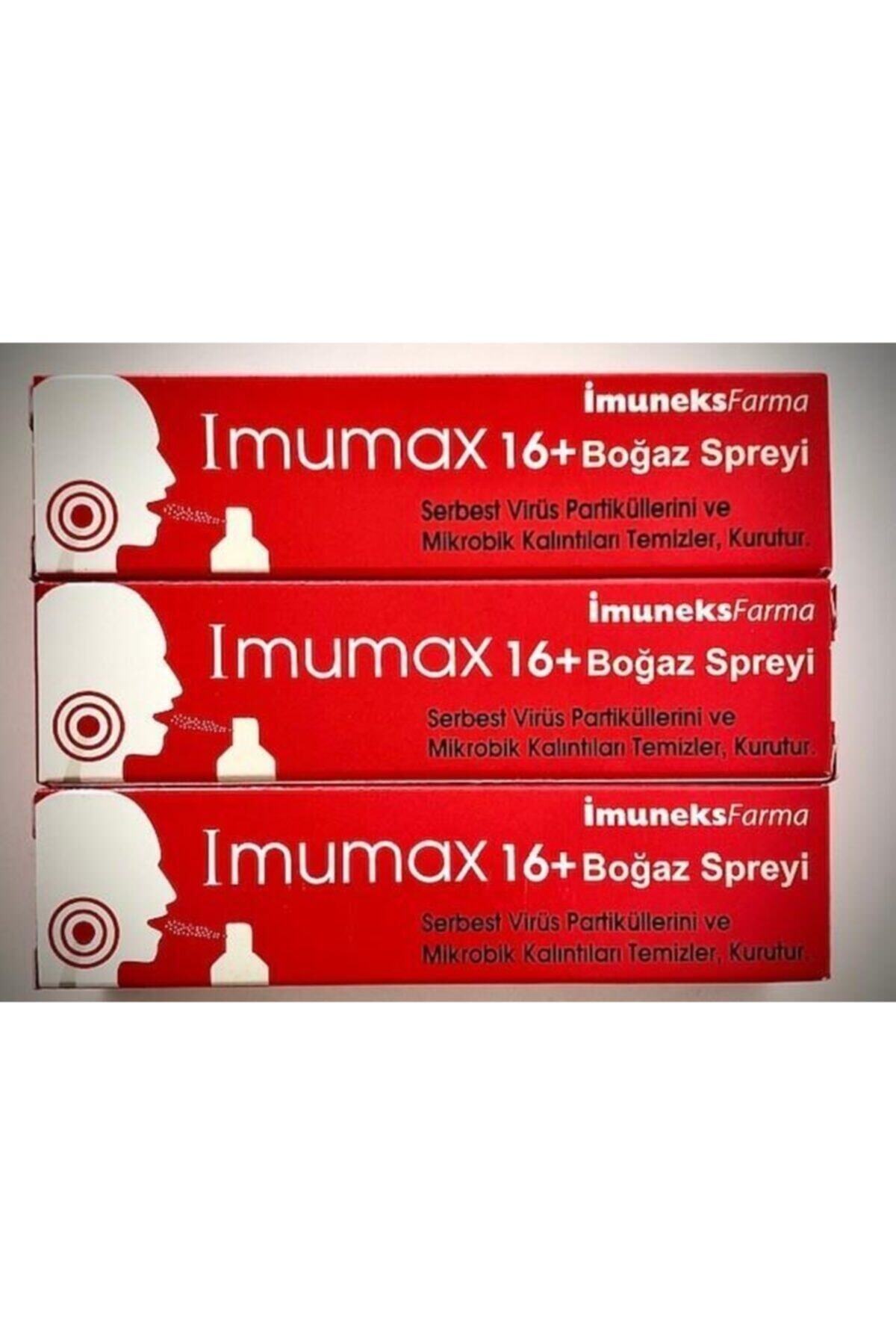 Imuneks Imumax Boğaz Spreyi 30 Ml*3 Adet - Fiyatı, Yorumları