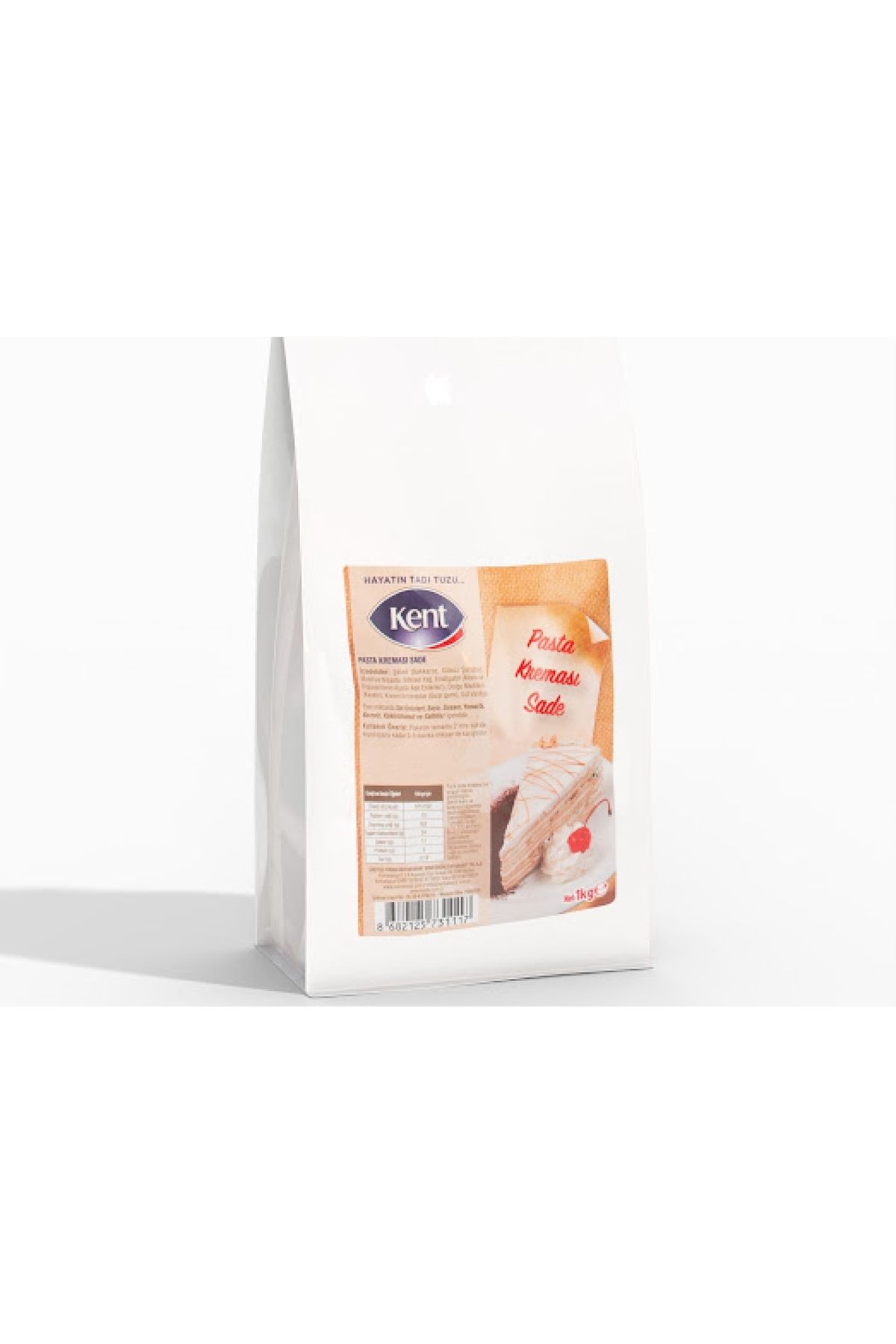 KENT Pasta Kreması Sade 1 Kg