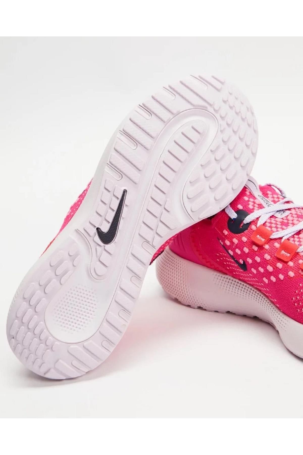 Nike-React Escape Run Flyknit Walk Runnig Shoes Walking Running Shoes Fuchsia 2
