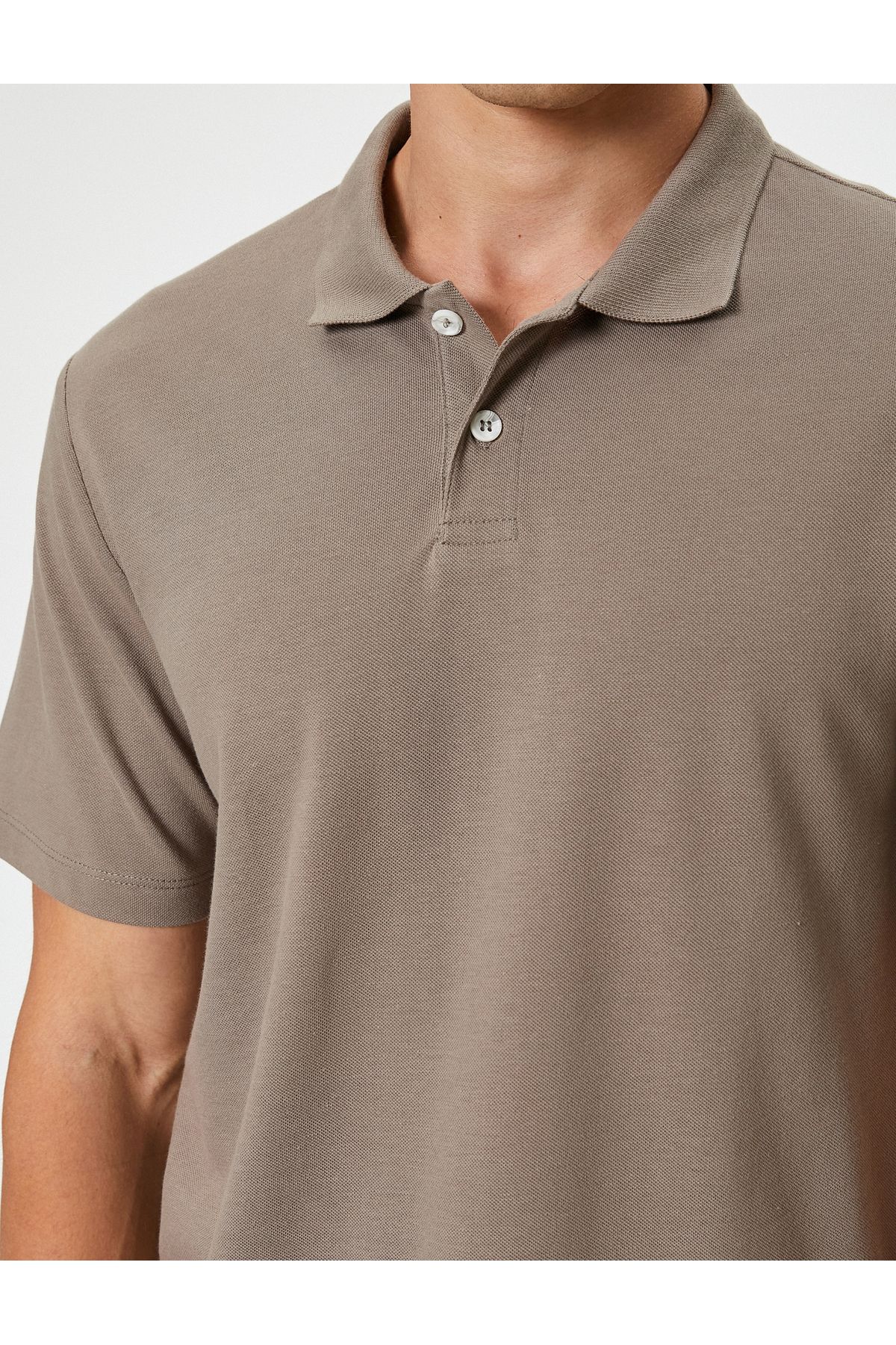 تی شرت یقه پولو چند رنگ مردانه پنبه آستین کوتاه SLIM T POLO YAKA Koton