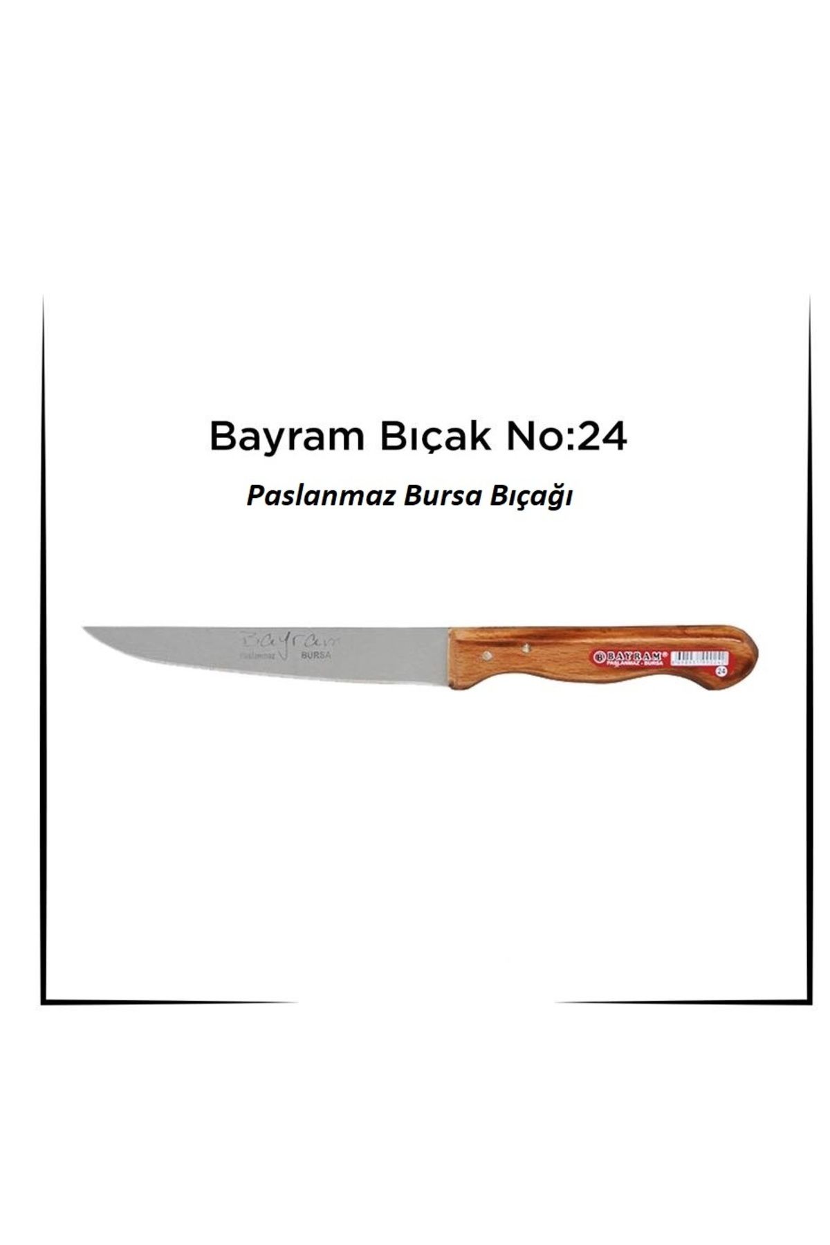 Albayrak Bayram Bıçağı Yemek Bıçağı no : 24