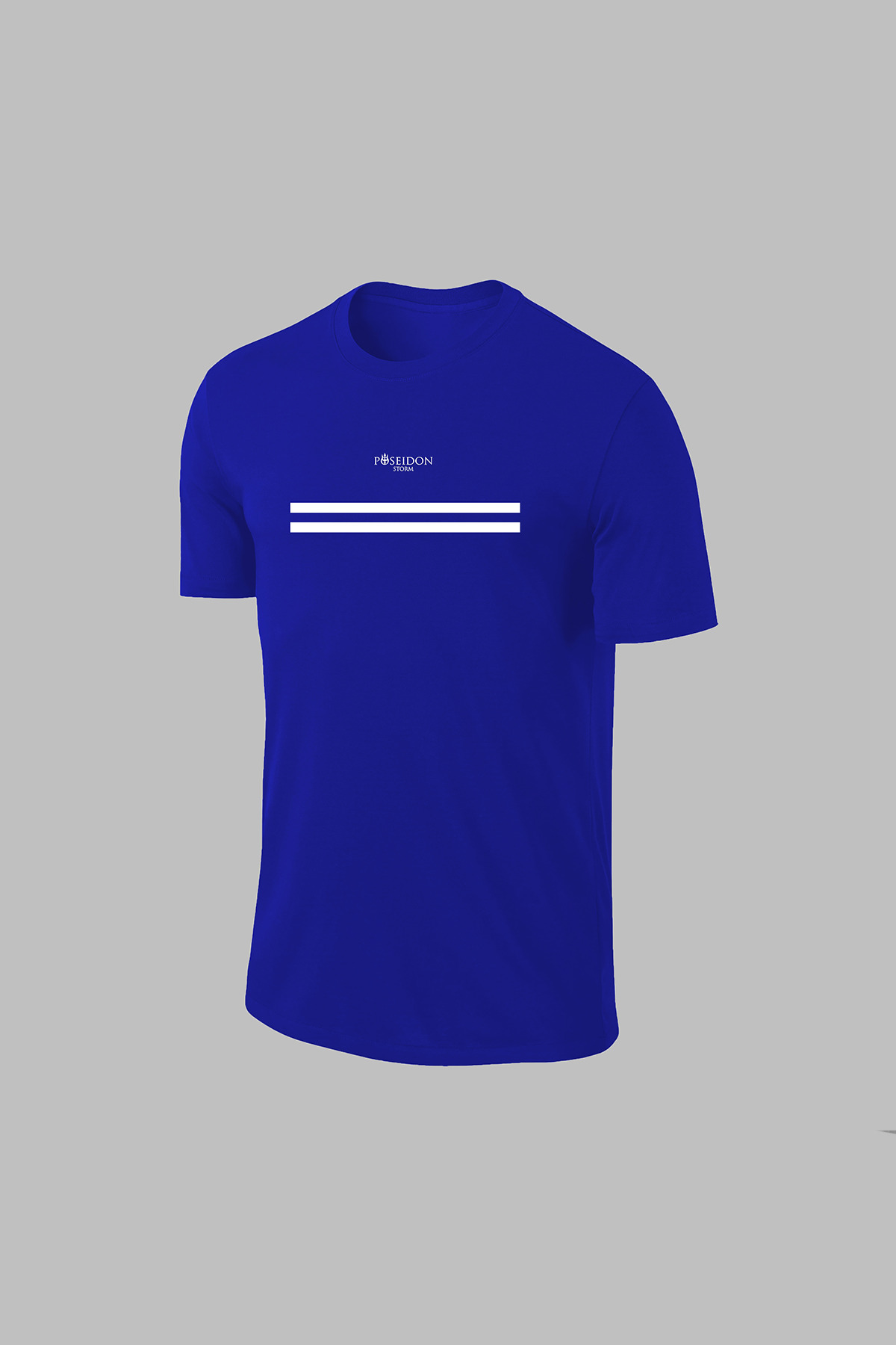 پوزایدون استورم تی‌شرت آستین کوتاه راحت مردانه مدل Dri-Fit آبی برای ورزش سایز S-3XL