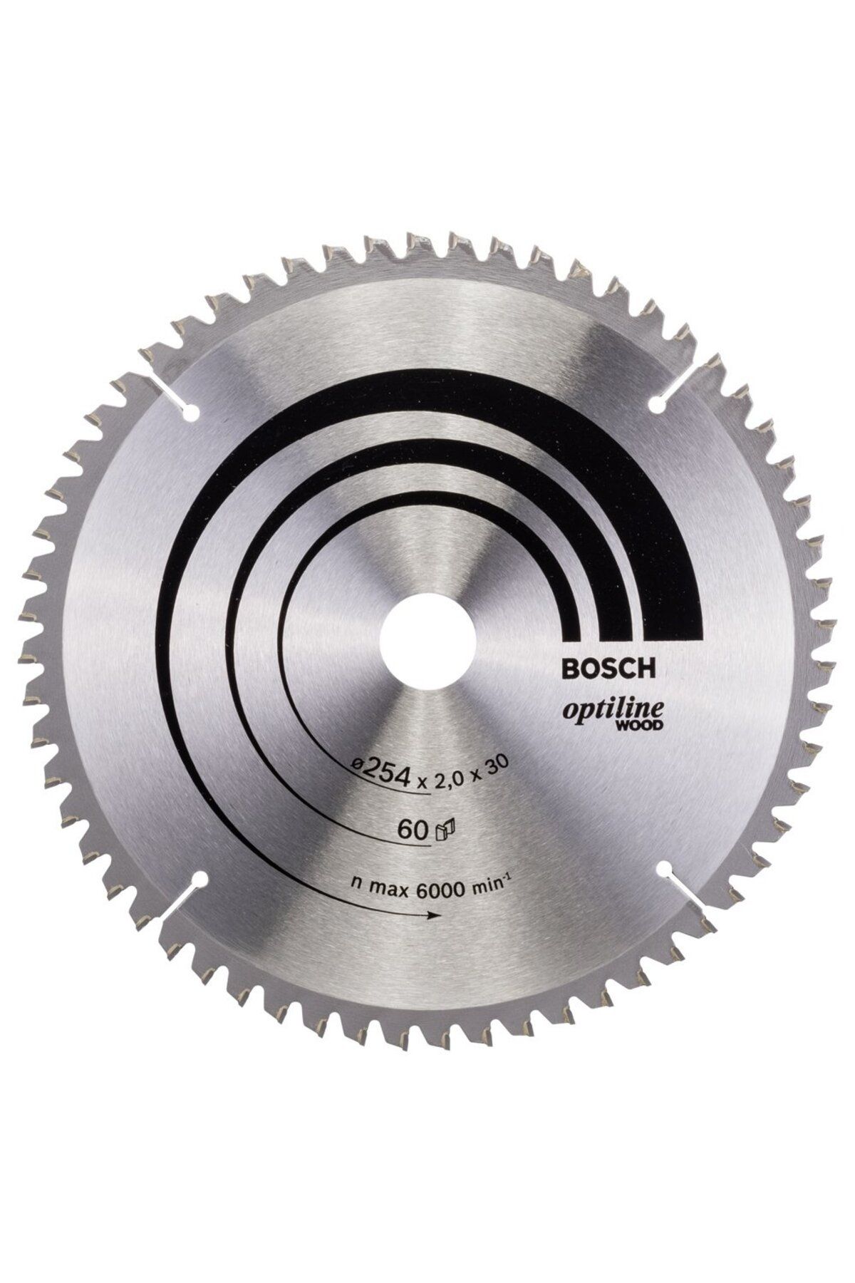 Bosch Optiline Wood 254*30 Mm 60 Diş Daire Testere Bıçağı