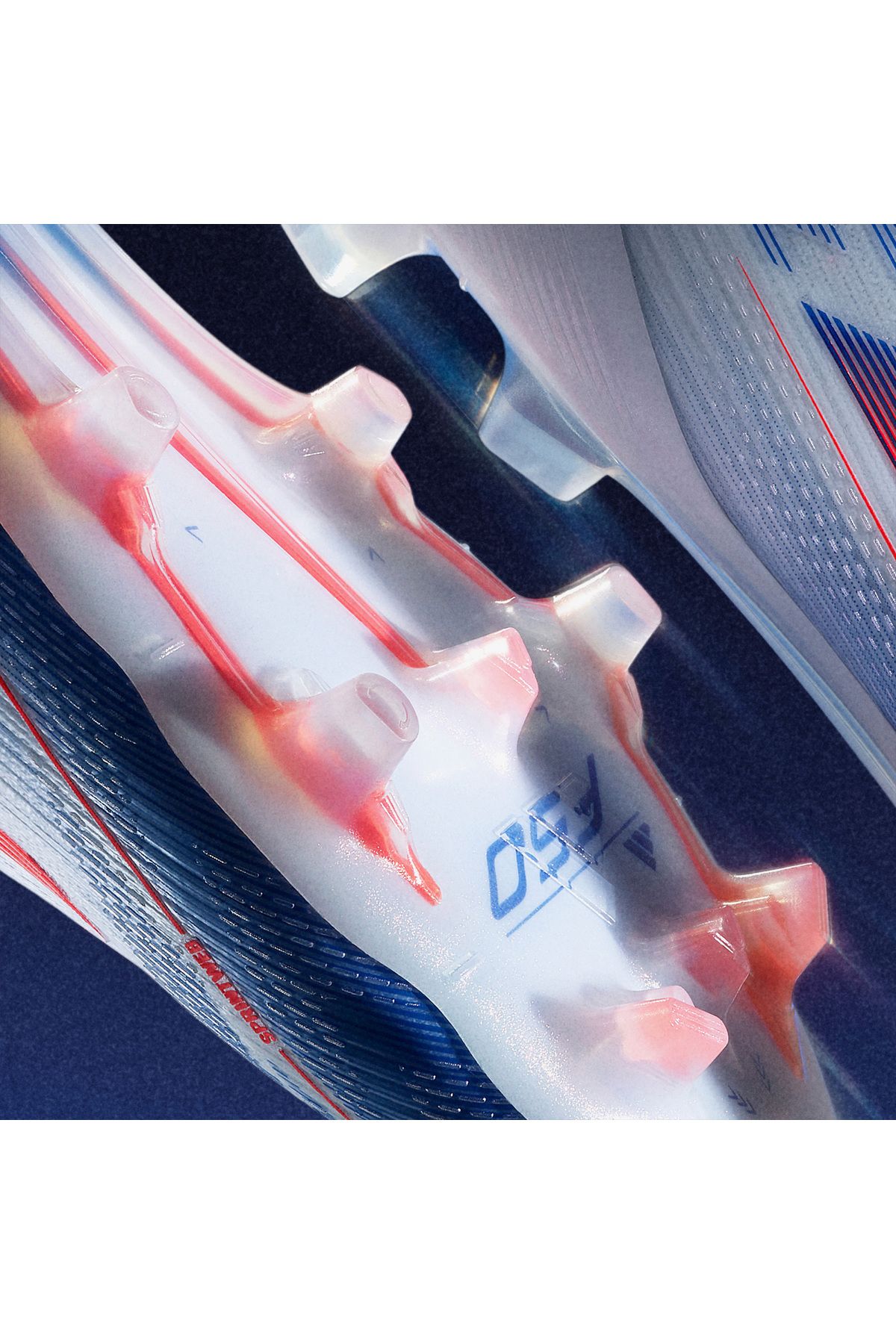 adidas F50 Elite مردانه's سفید Grass Field Cramp