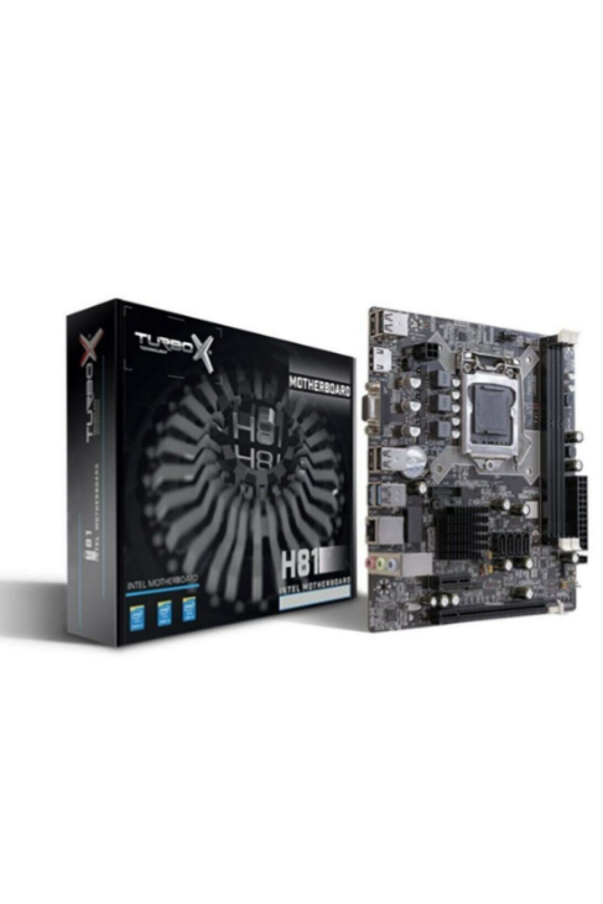 J-TECH Turbox H81 Intel H81 1600 Mhz Ddr3 Soket 1150 Matx Anakart