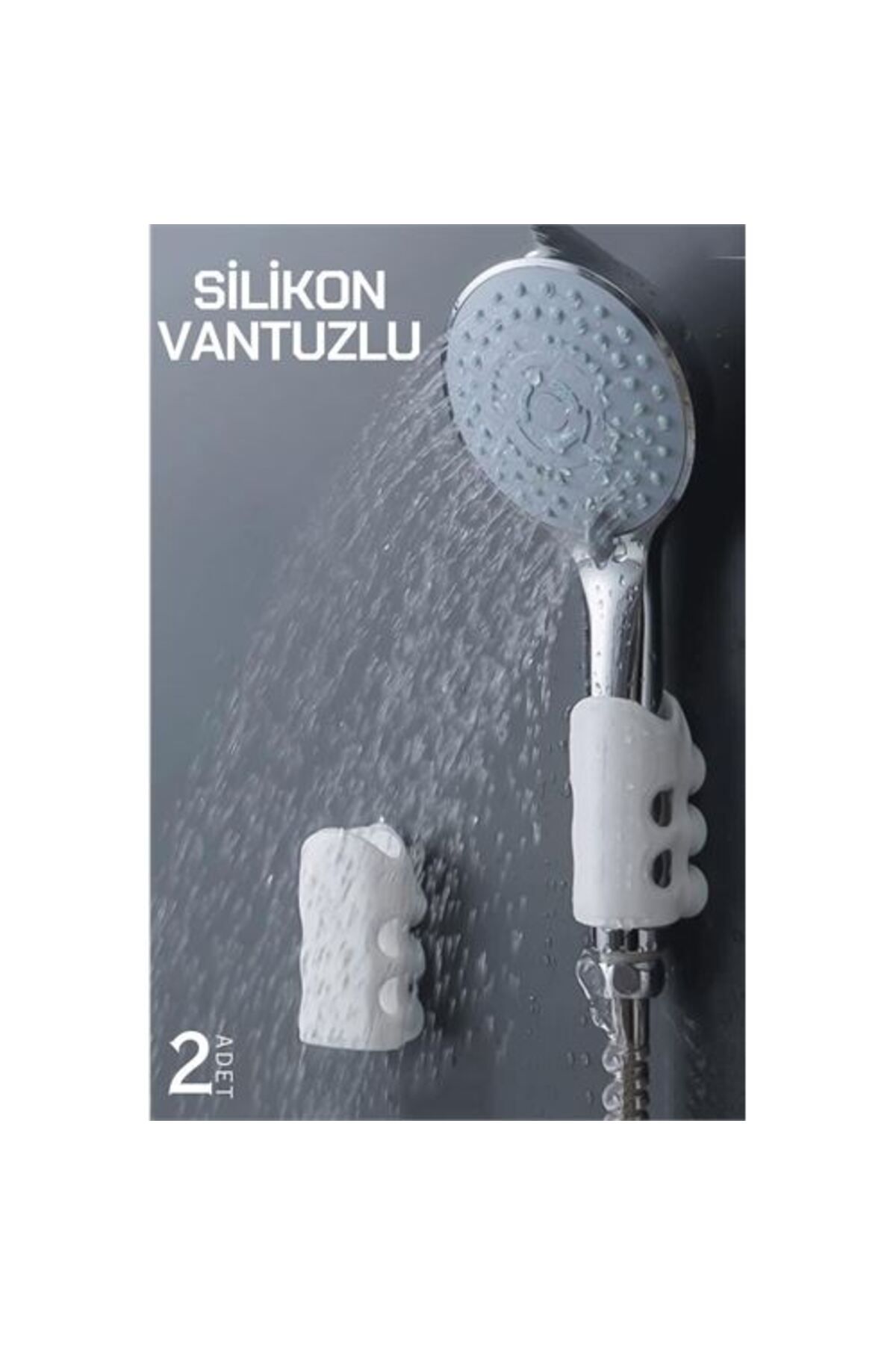 BirdoluSepet Engithalat Duş Başlığı Tutucu Vantuzlu 2 ADET