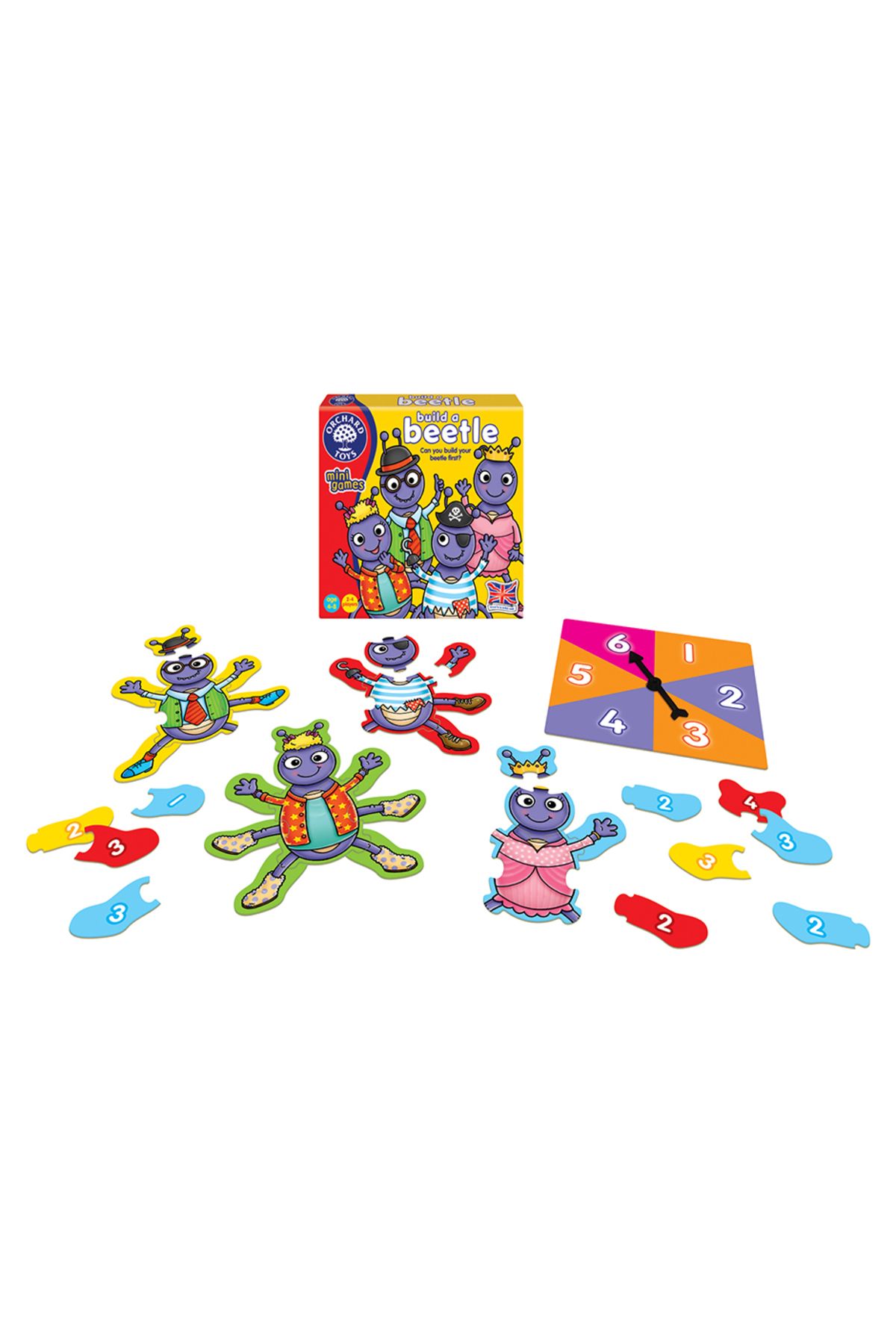 ORCHARD-Cute Insect Number Counting and Matching - Build A Beetle 3