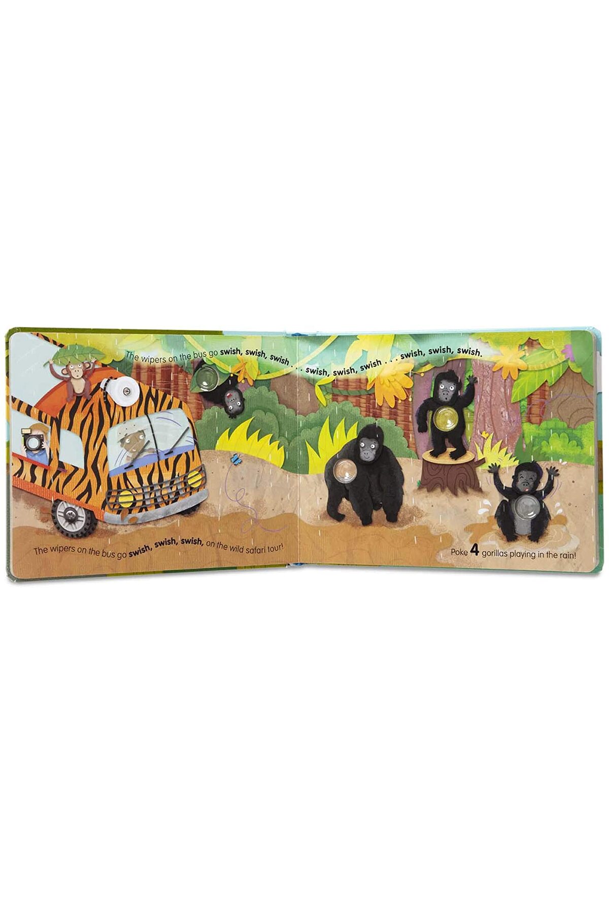 Adeda Yayınları Melissa and Doug Poke-A-Dot İnteraktif Kitap - The Wheels on The Bus fotoğrafı 3 (önizleme)