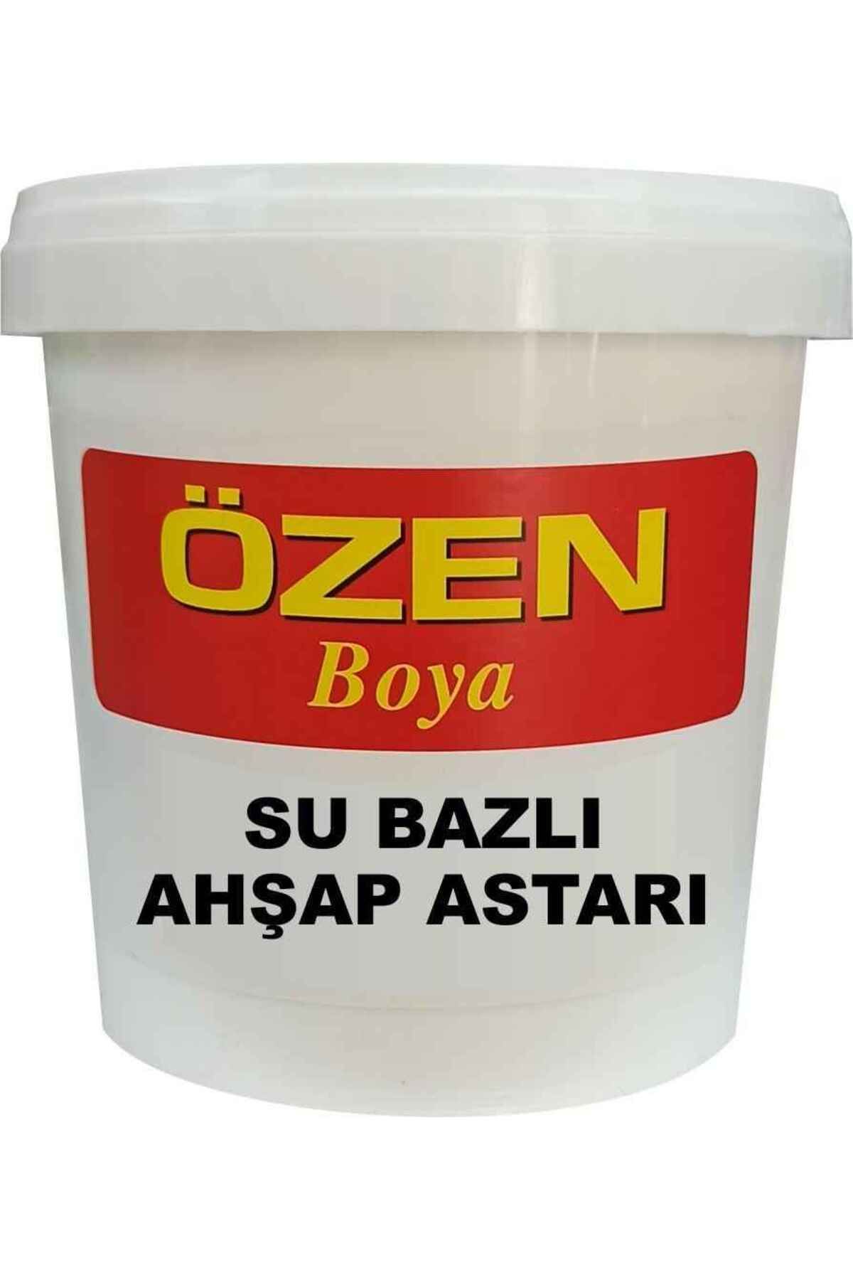 Genel Markalar Su Bazlı Ahşap Boyama Astarı 1 Kg-boya Sarfiyatını Azaltır-kokusuz-yüzeyi Düzeltir-solvent Içermez